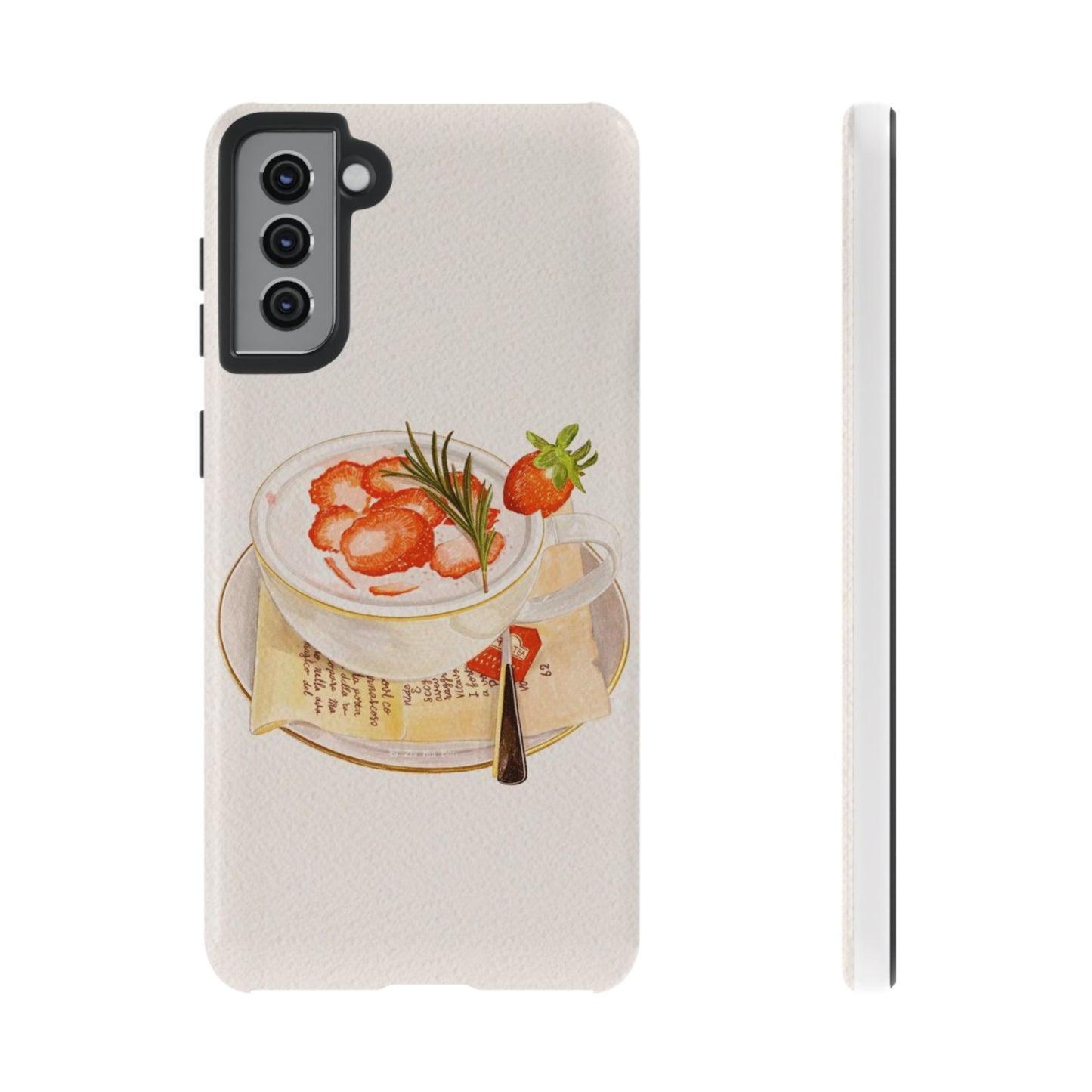 Strawberry Cream iPhone Case