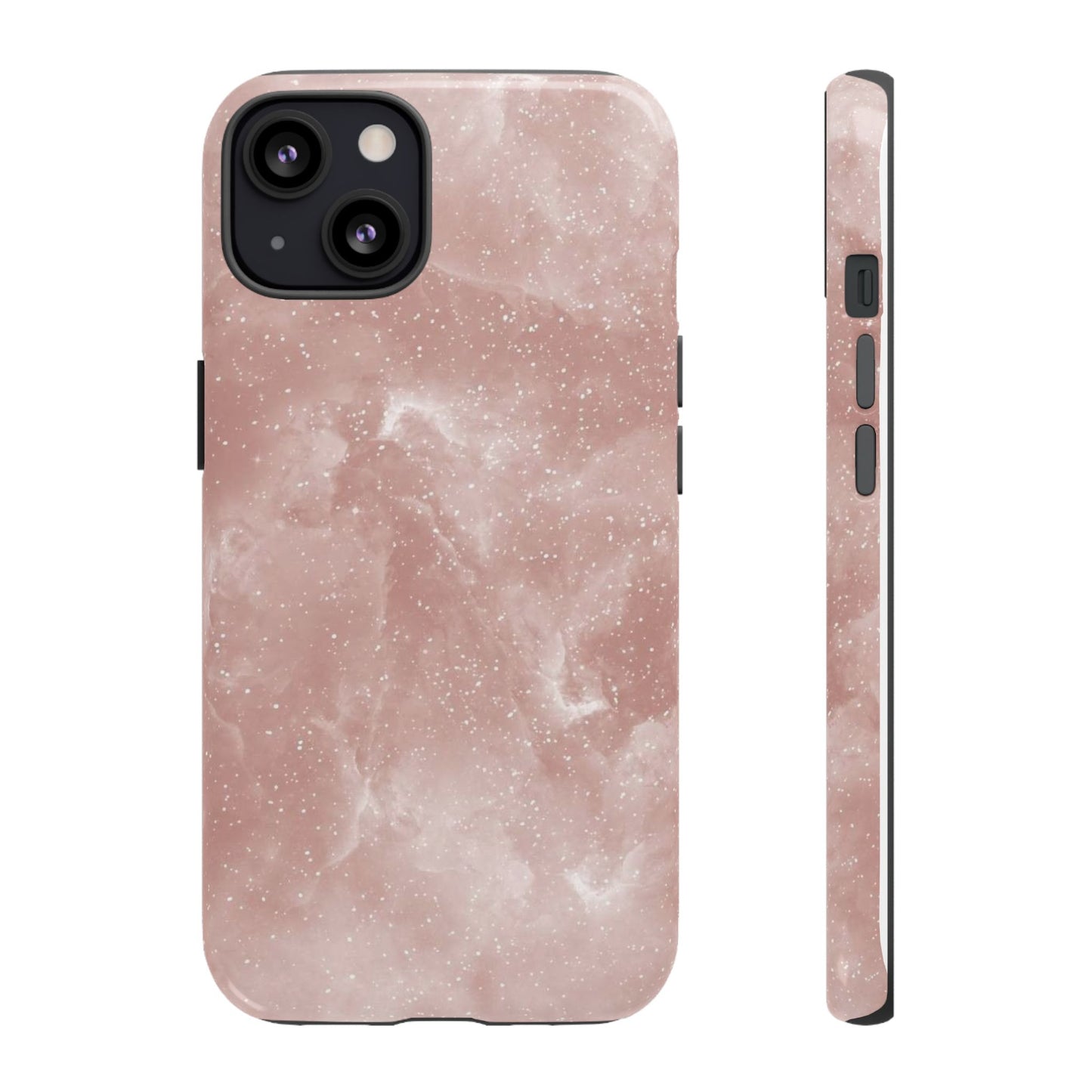 Rose Quartz Glitter iPhone Case