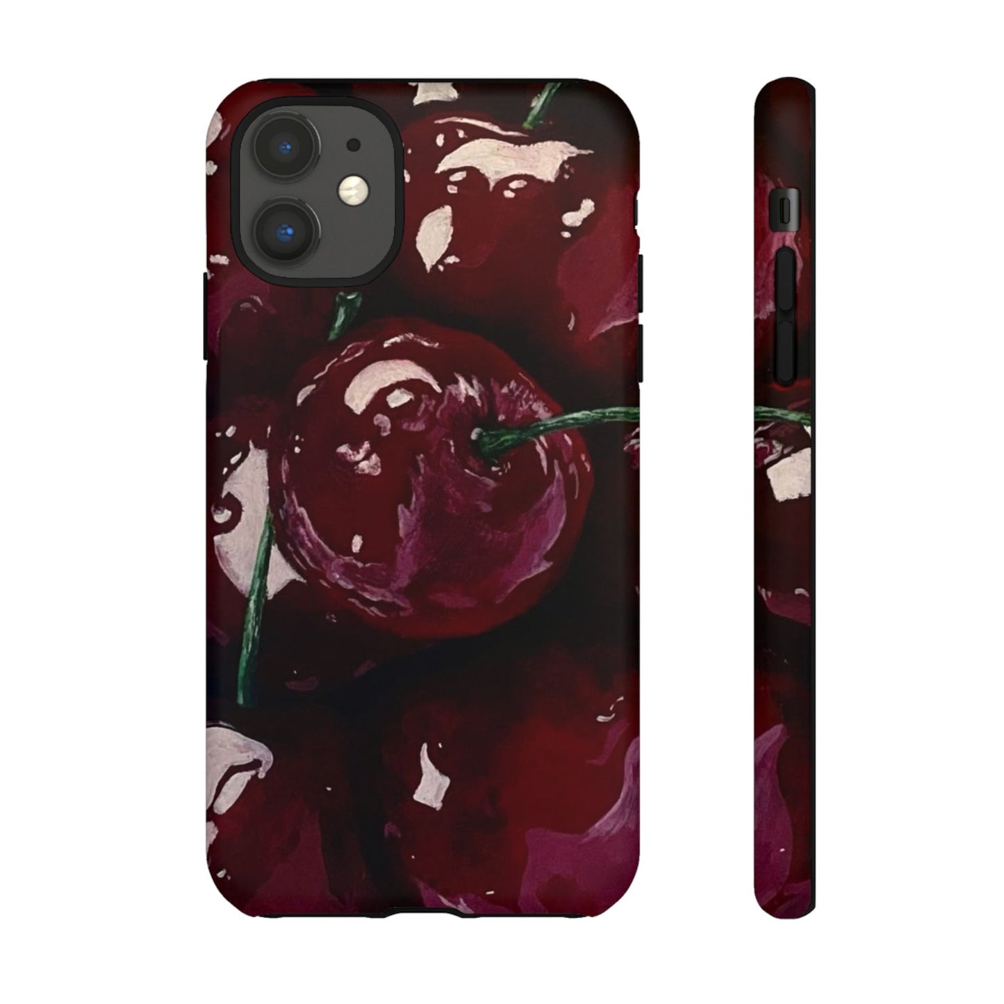 Cherry Painting iPhone Case