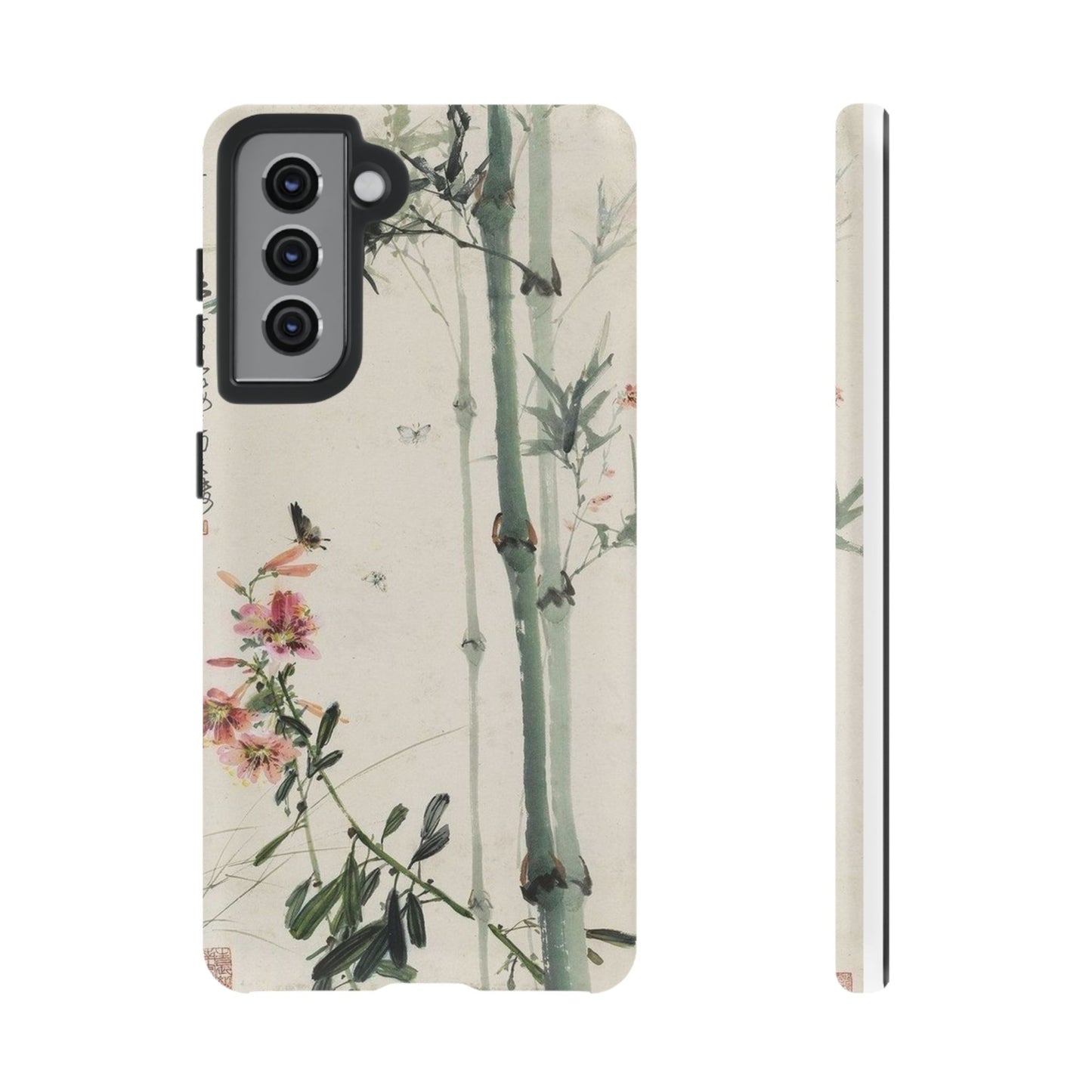 Bamboo Painting iPhone Case