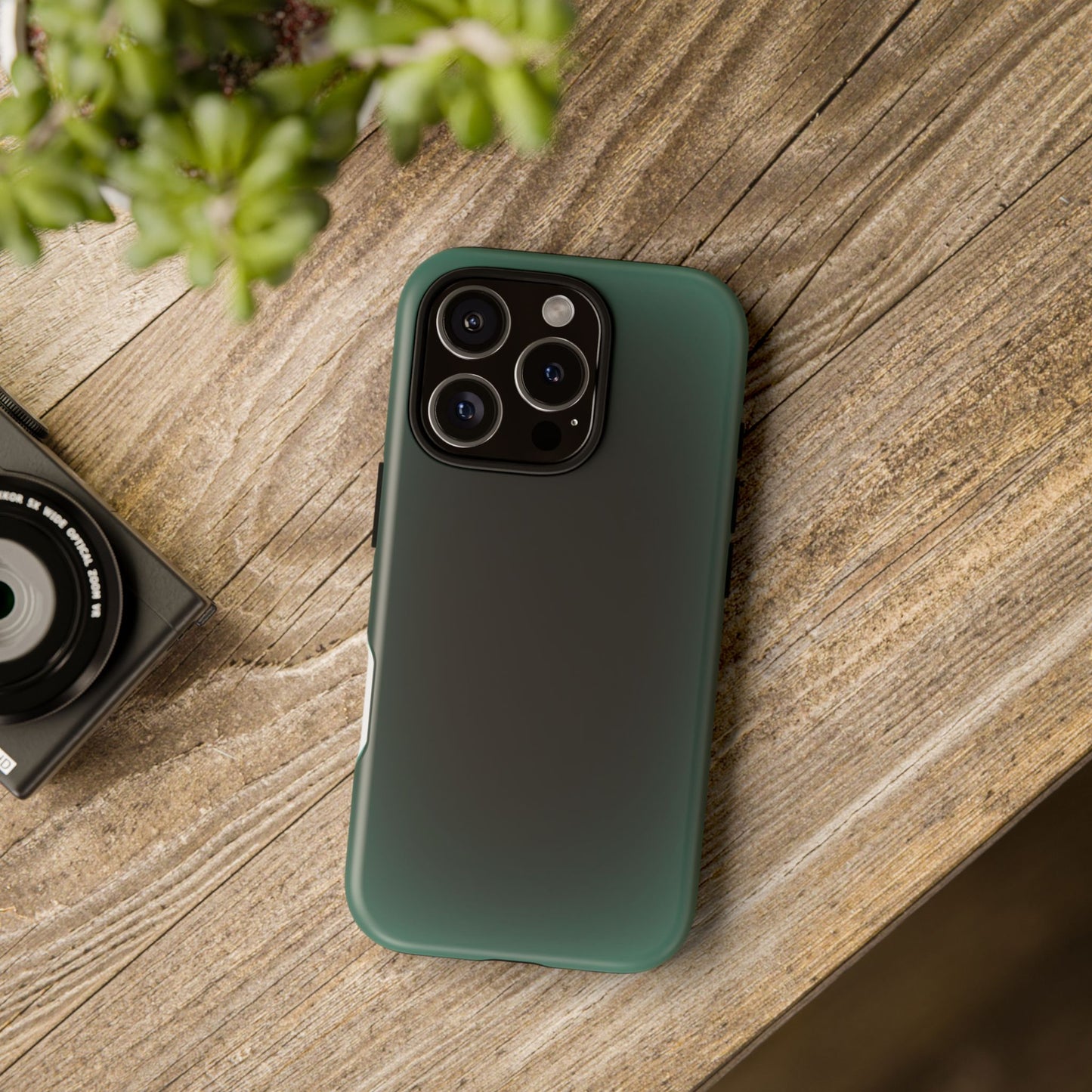 Midnight Green Aura Phone Case