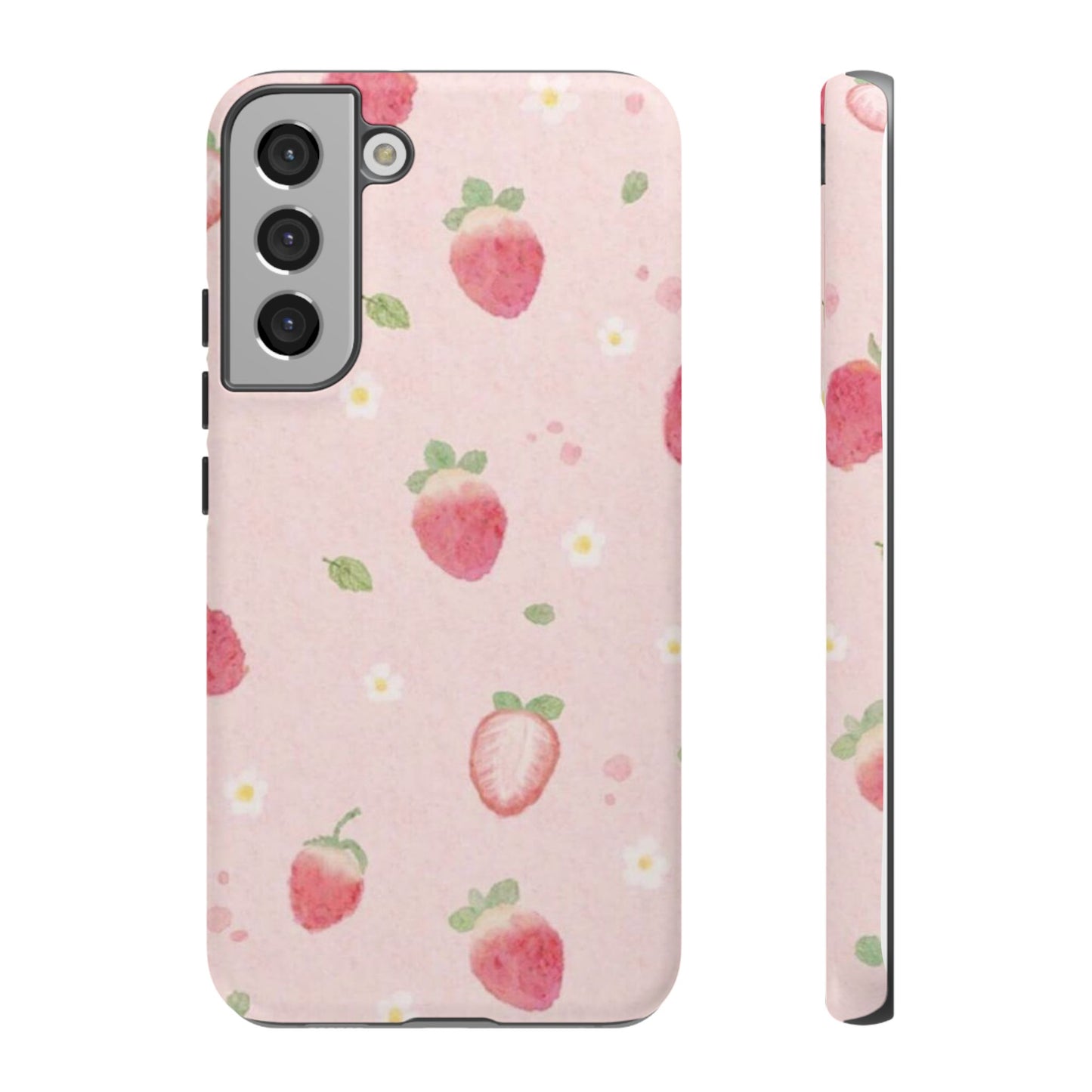 Strawberry Daisy iPhone Case