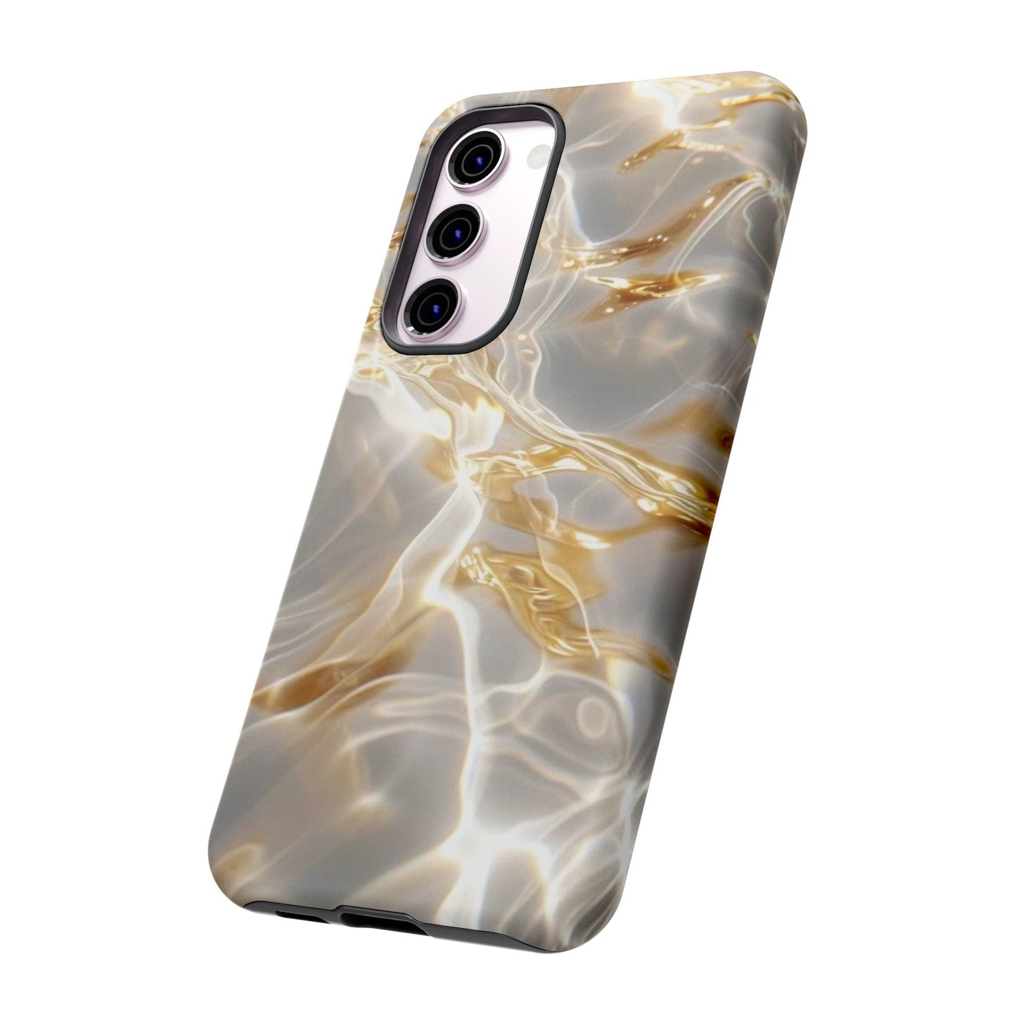 Golden Wave iPhone Case