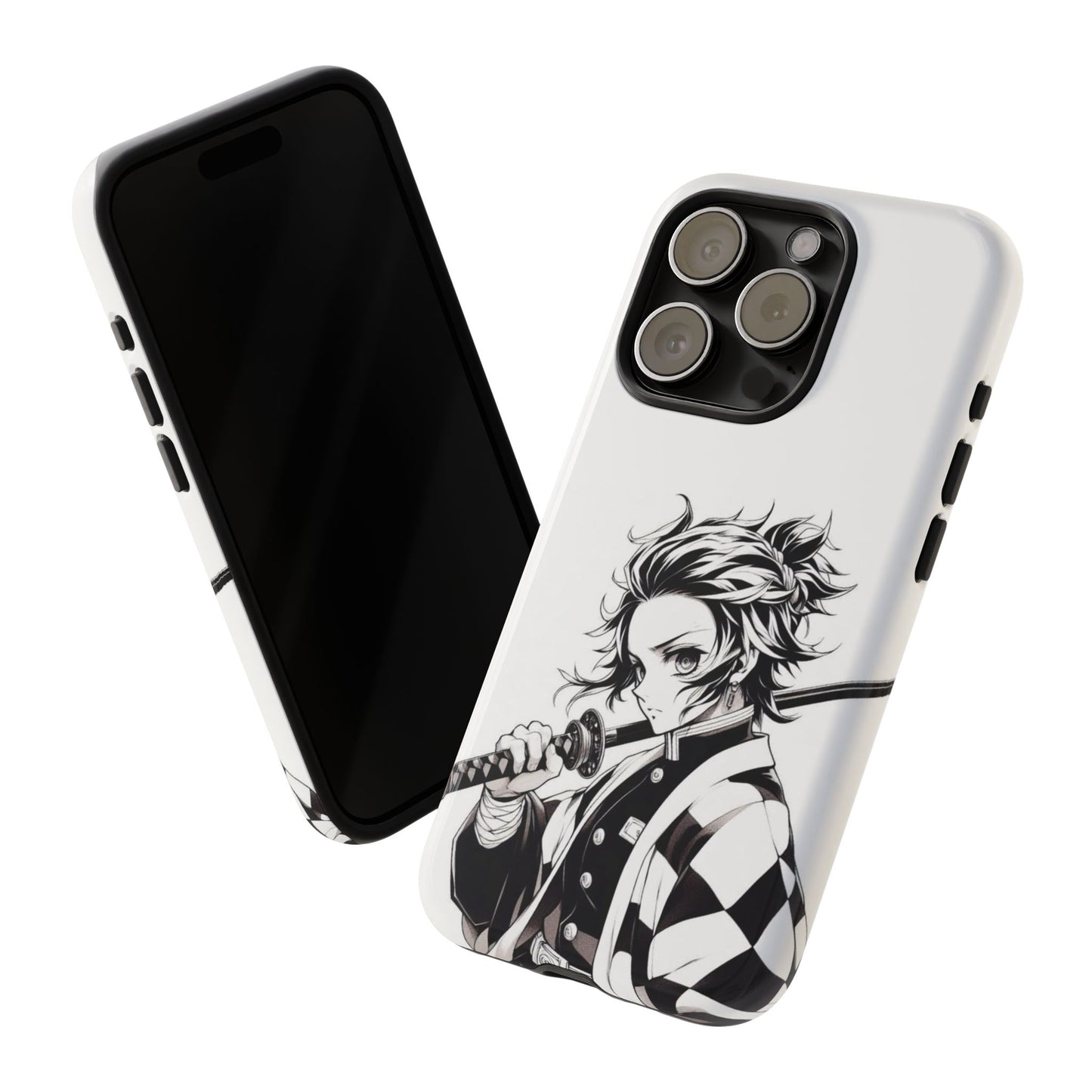 White Kamado Tanjiro Phone Case