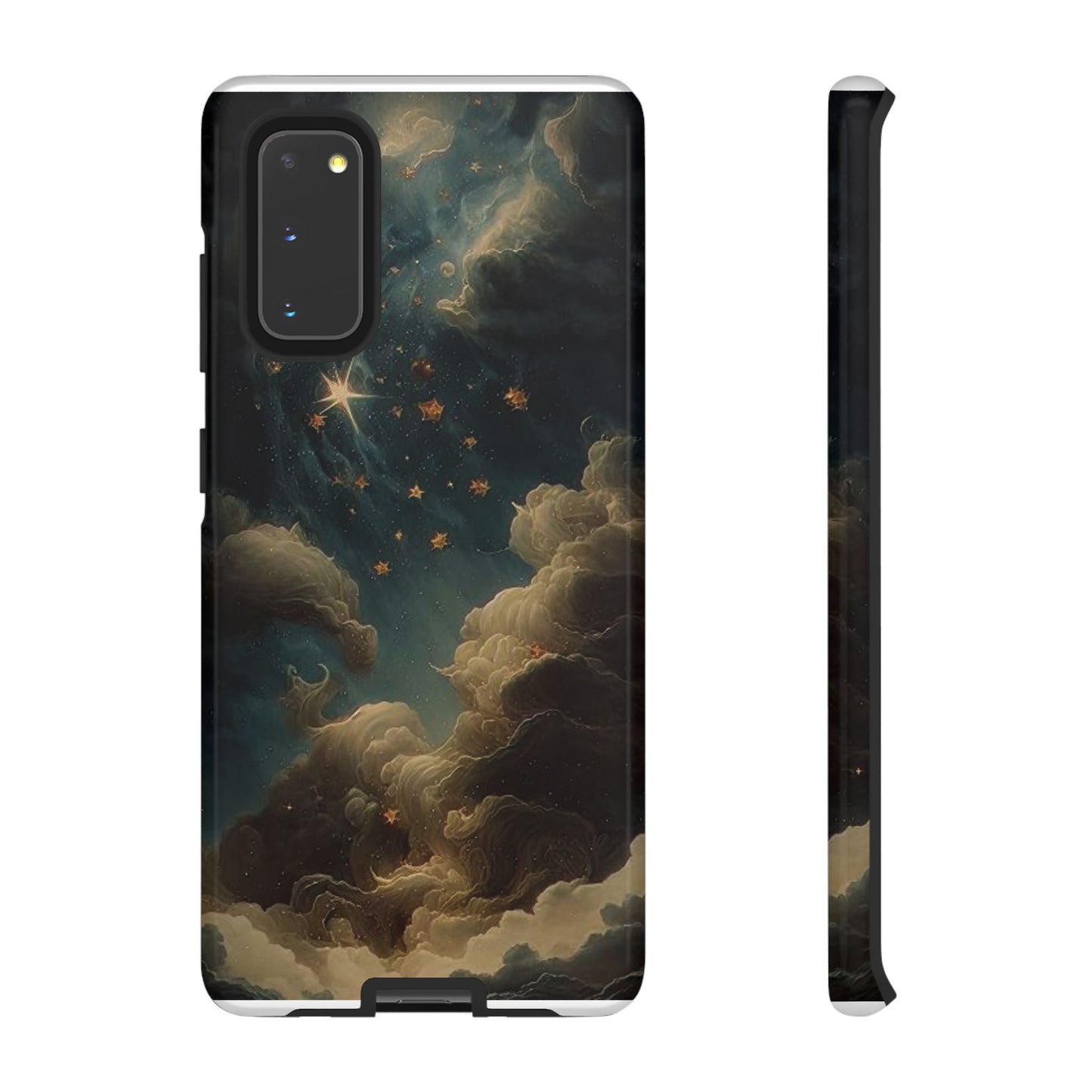 Cloudy Stars iPhone Case