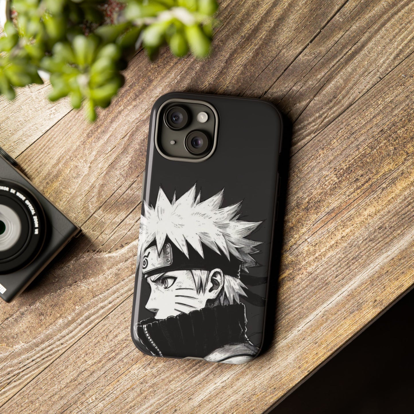 Black Naruto Clipart Phone Case