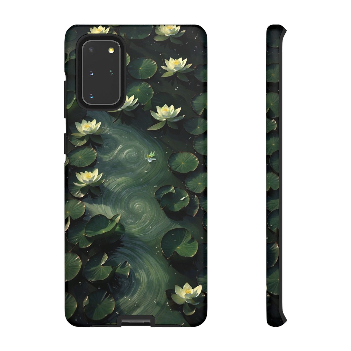 Lilypad Swirls iPhone Case