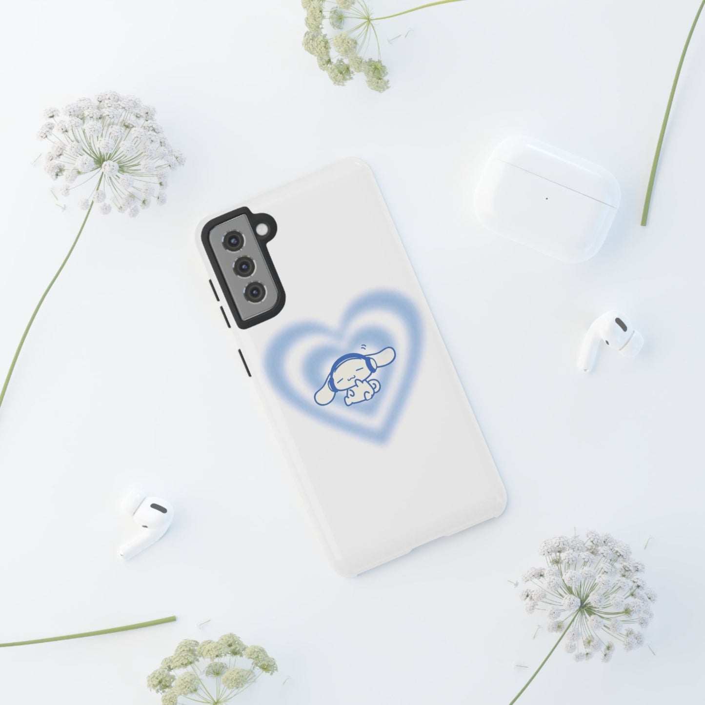 Cinnamoroll Heart Aura Phone Case