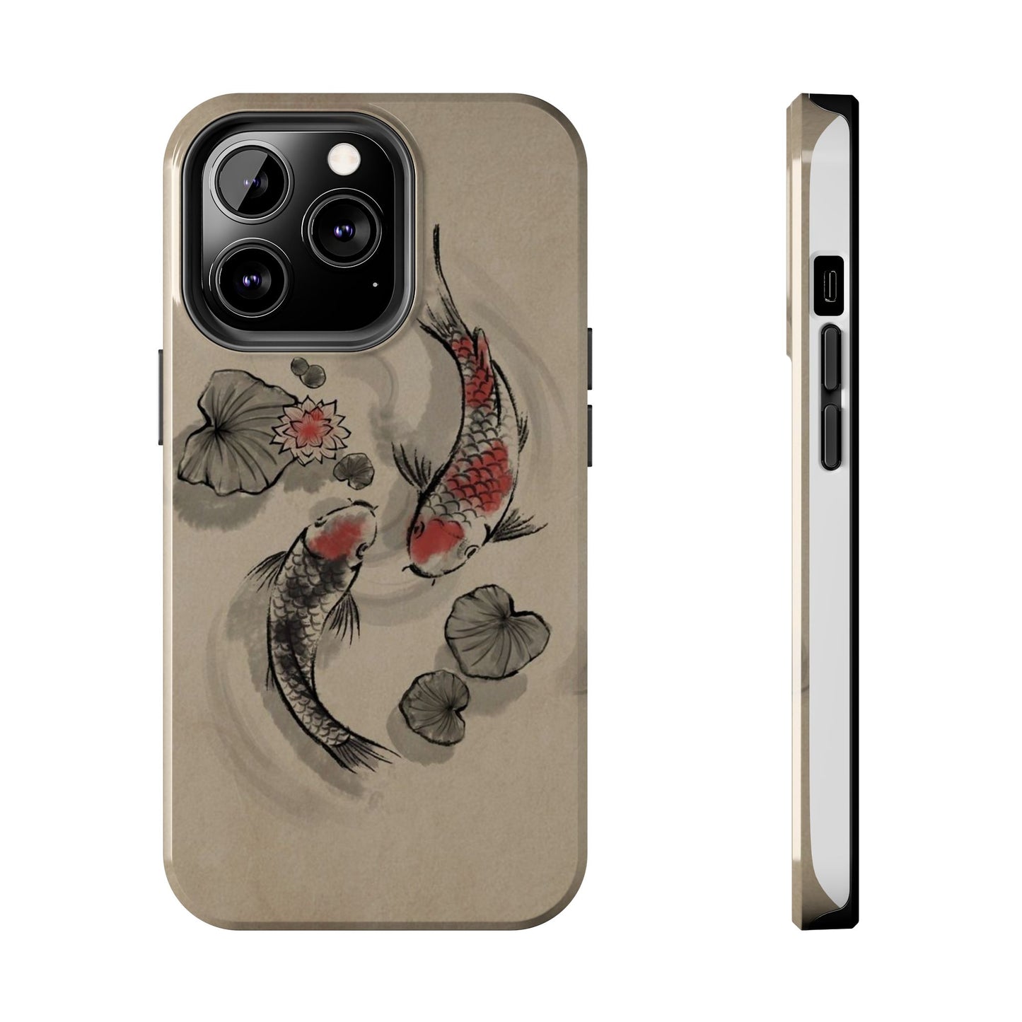 Vintage Koi iPhone Case