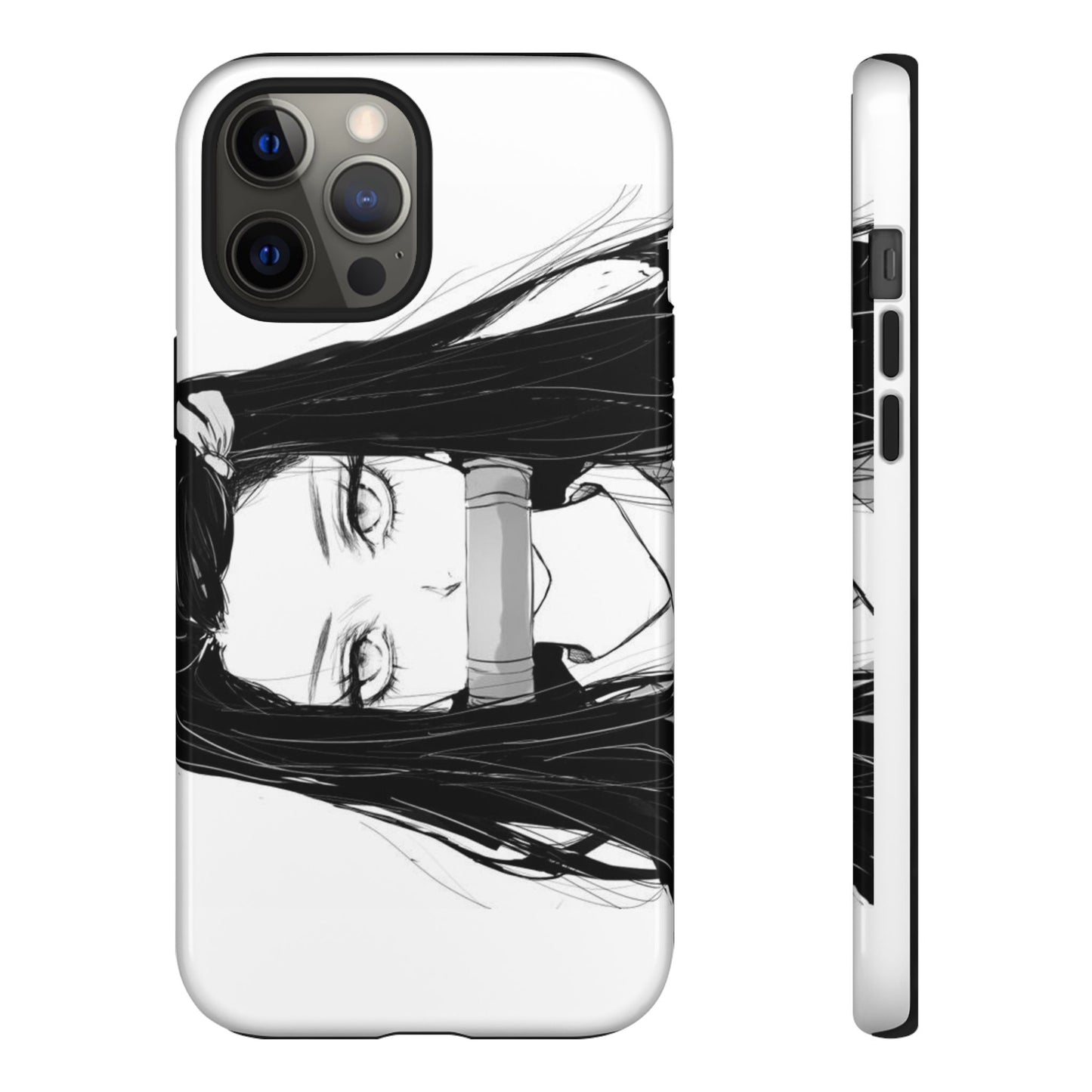 White Nezuko Kamado Clipart Phone Case