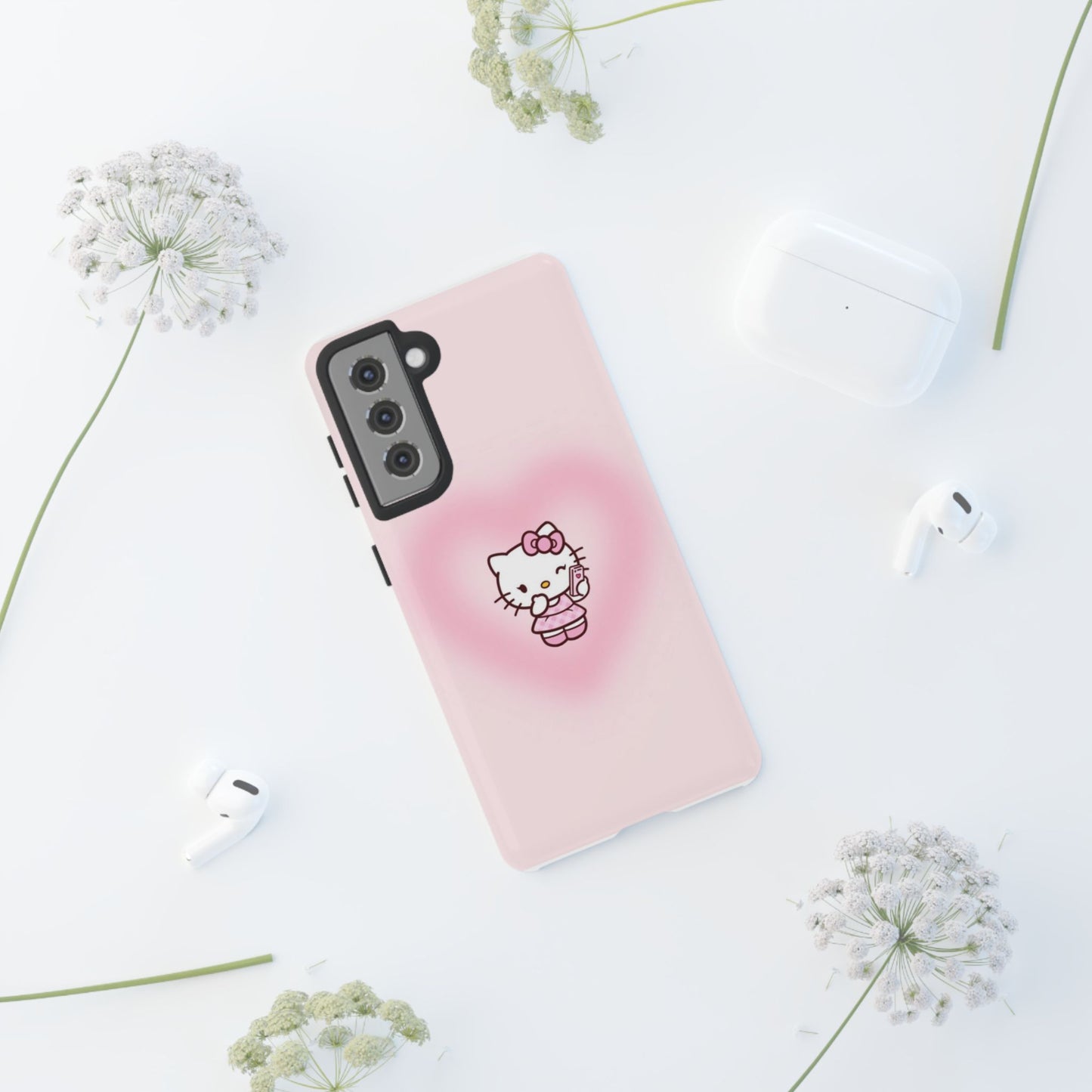 Hello Kitty Heart Aura Phone Case