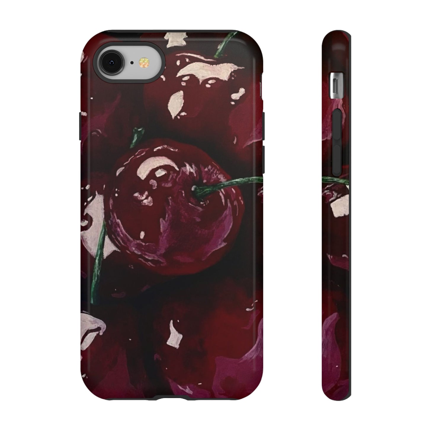 Cherry Painting iPhone Case