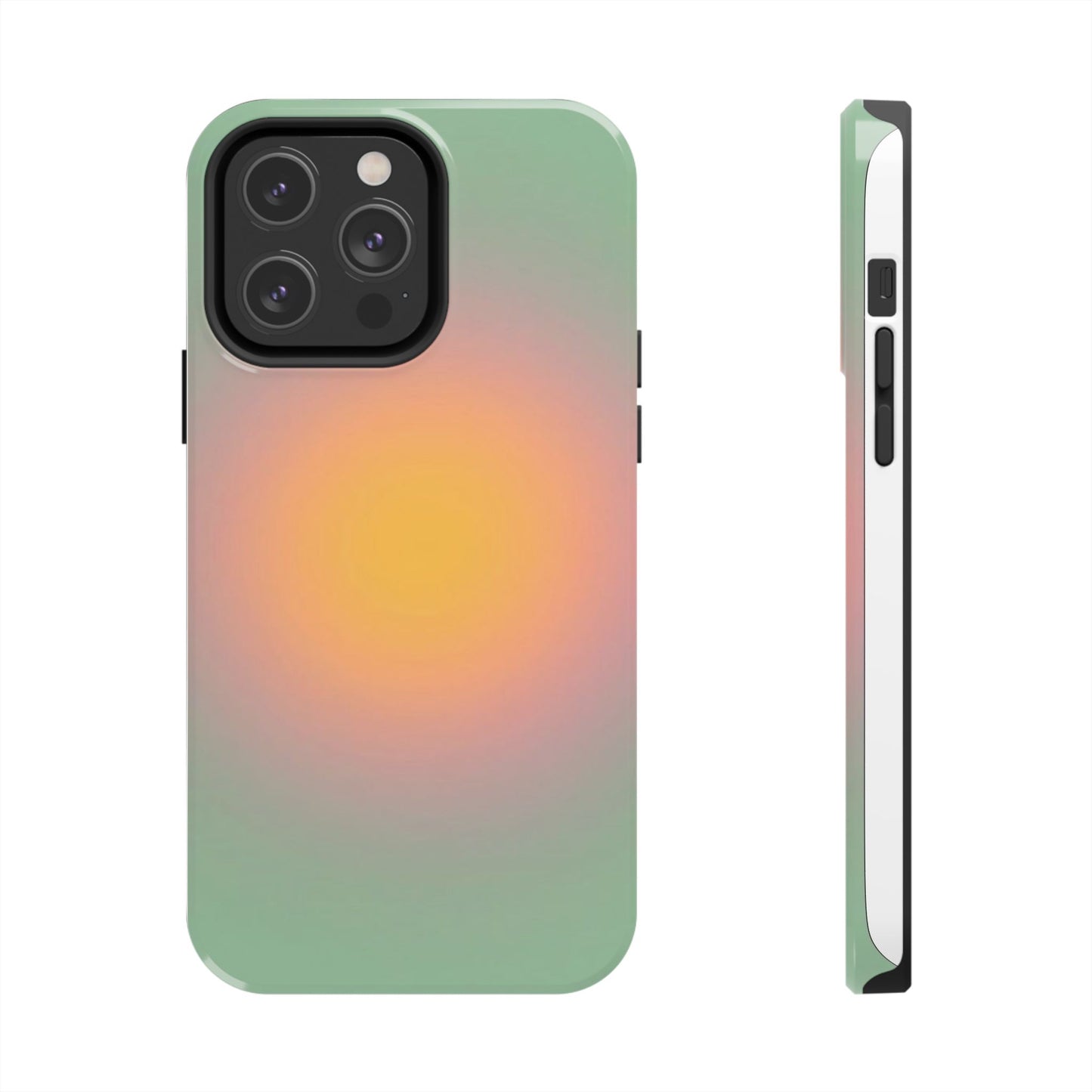 Sage & Orange iPhone Case