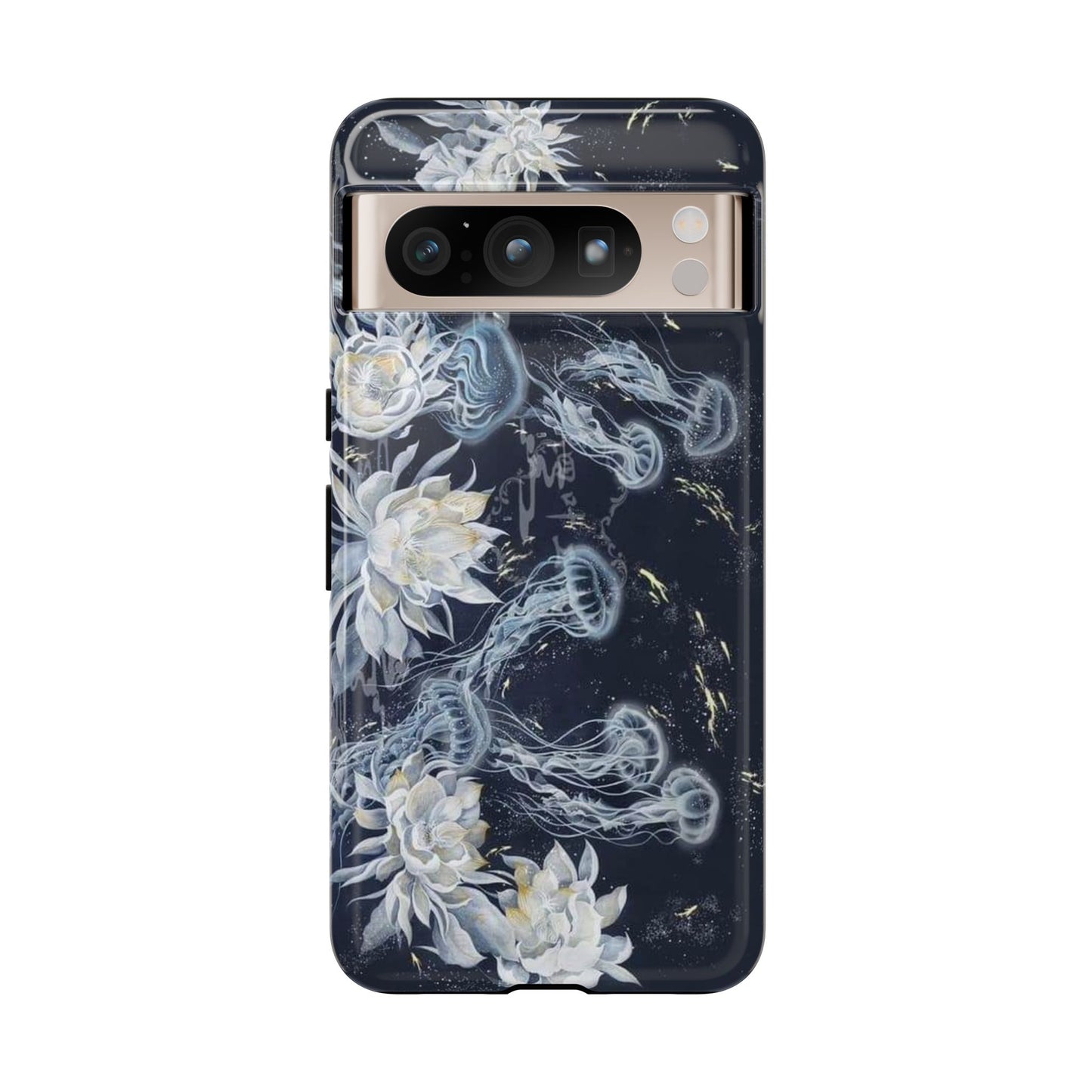 Jellyfish & Lily iPhone Case