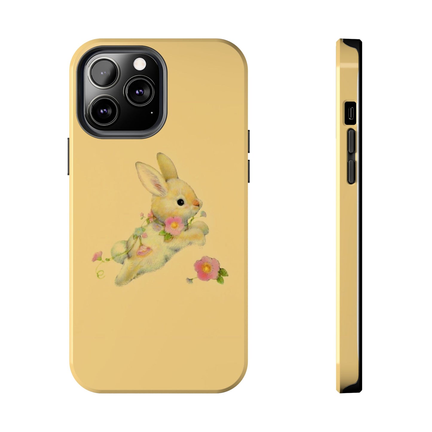 Bunny Floral iPhone Case