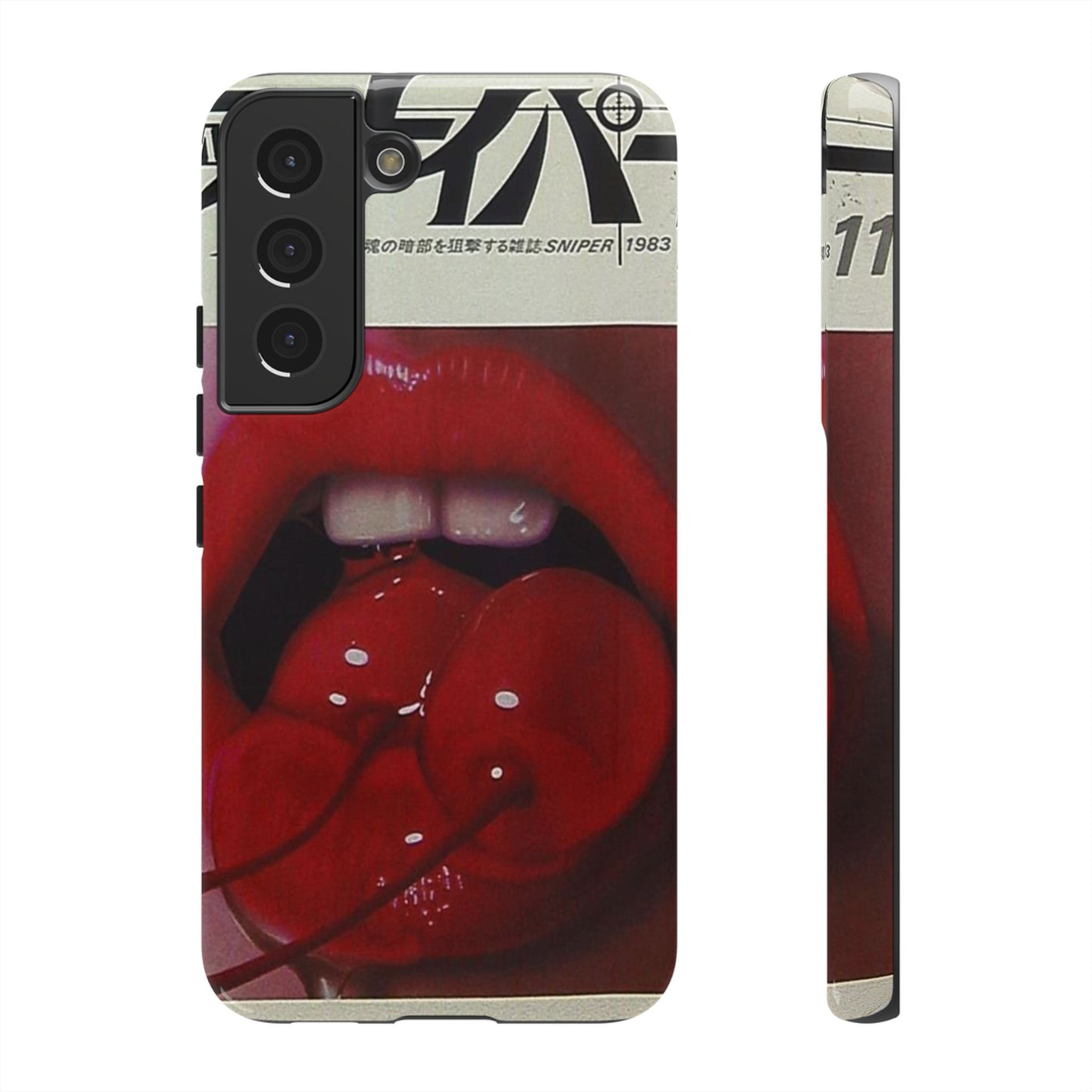 Cherry Lips iPhone Case