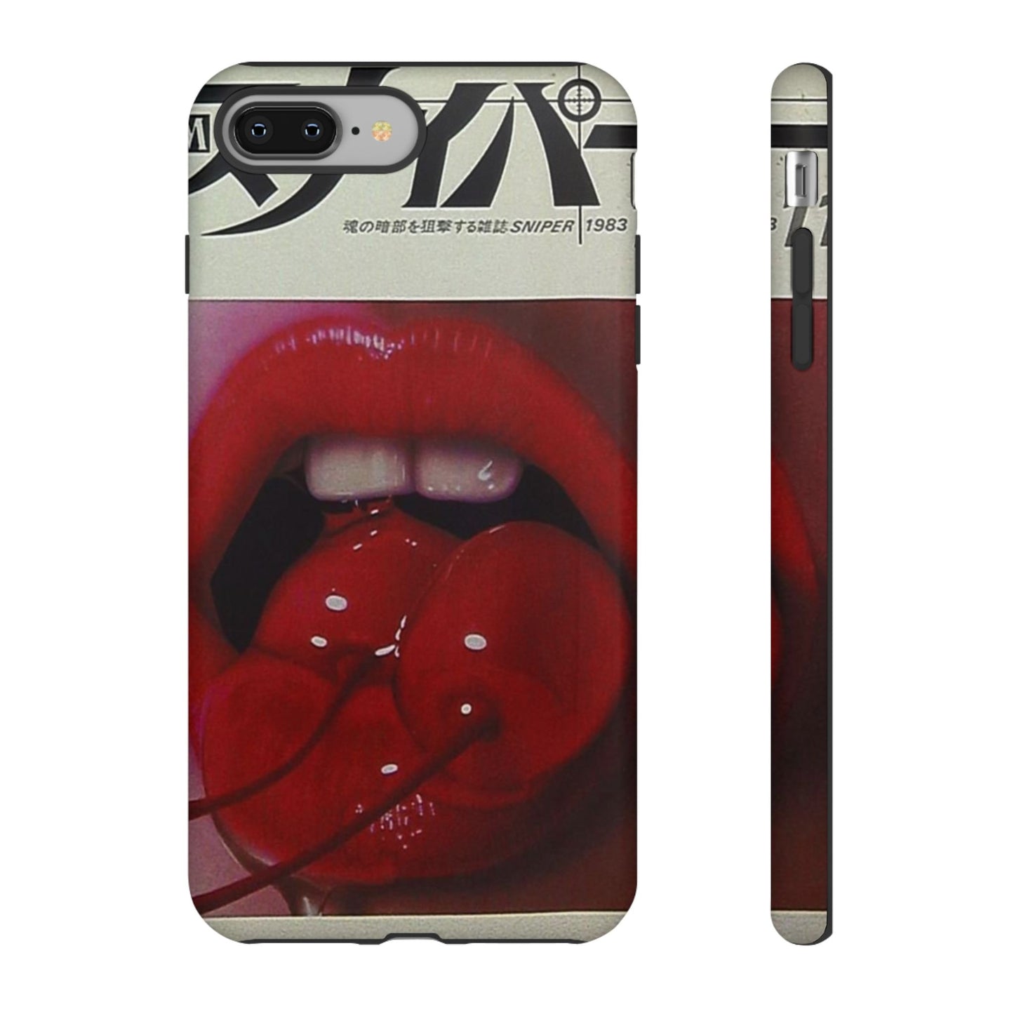 Cherry Lips iPhone Case