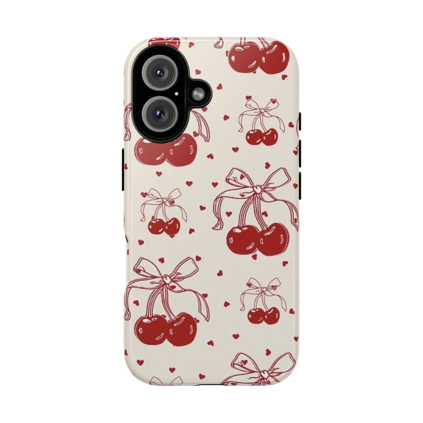 Cherry Bows iPhone Case