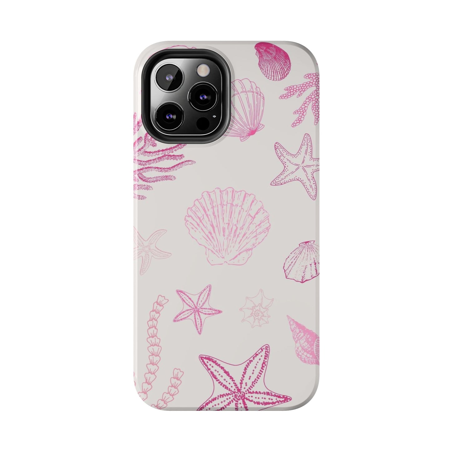 Pink Coastal Summer iPhone Case