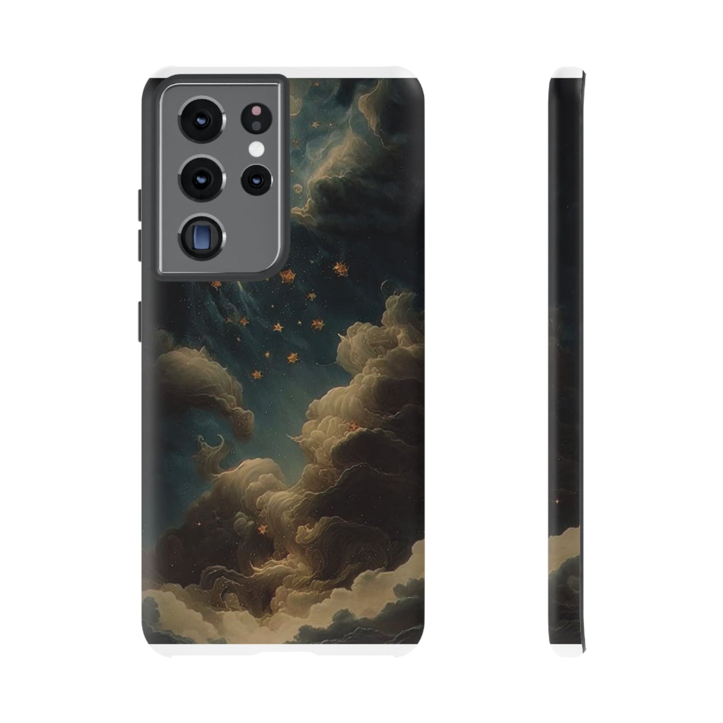 Cloudy Stars iPhone Case