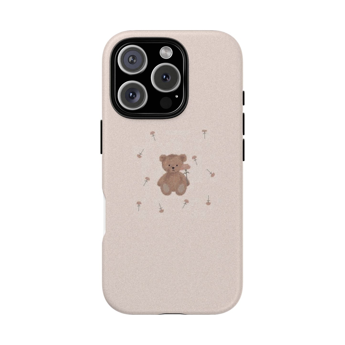 Teddy Floral iPhone Case