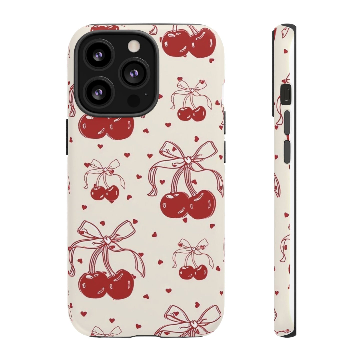 Cherry Bows iPhone Case