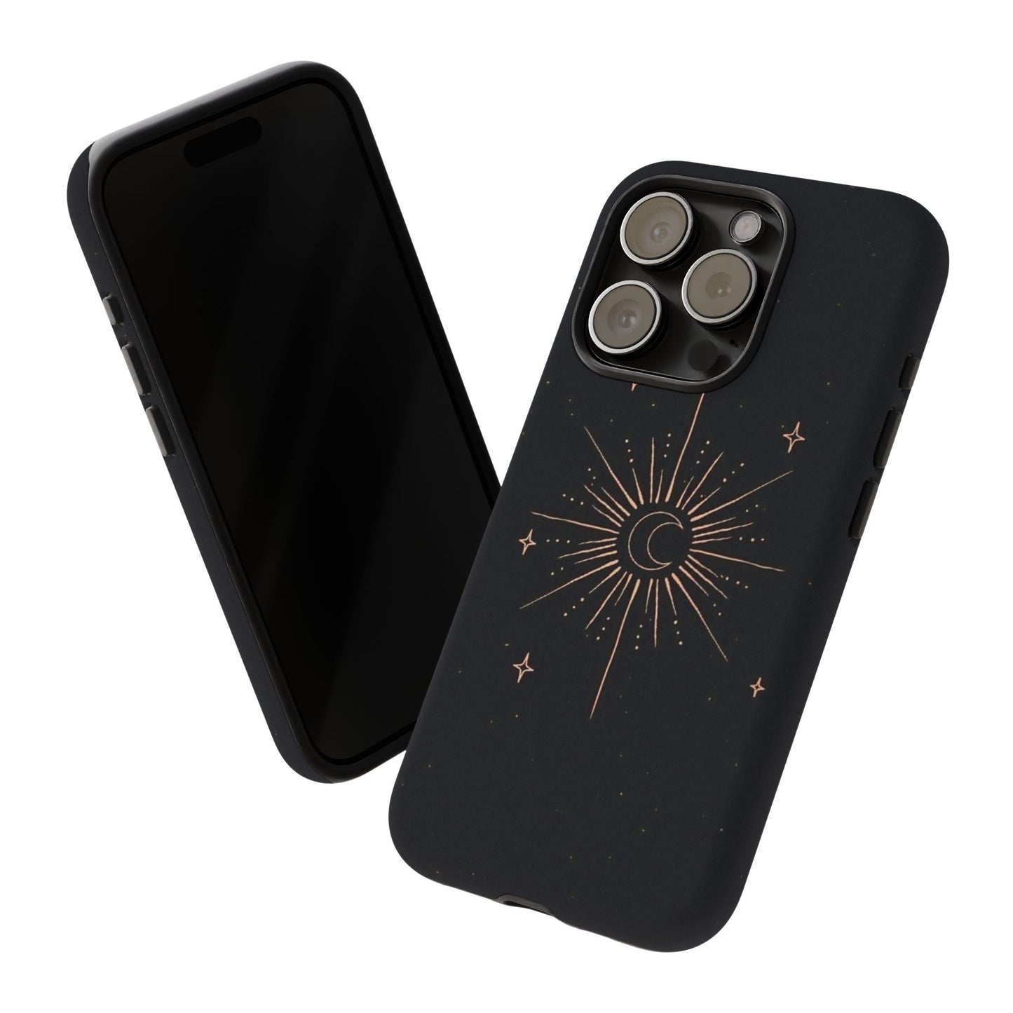 Golden Stars iPhone Case