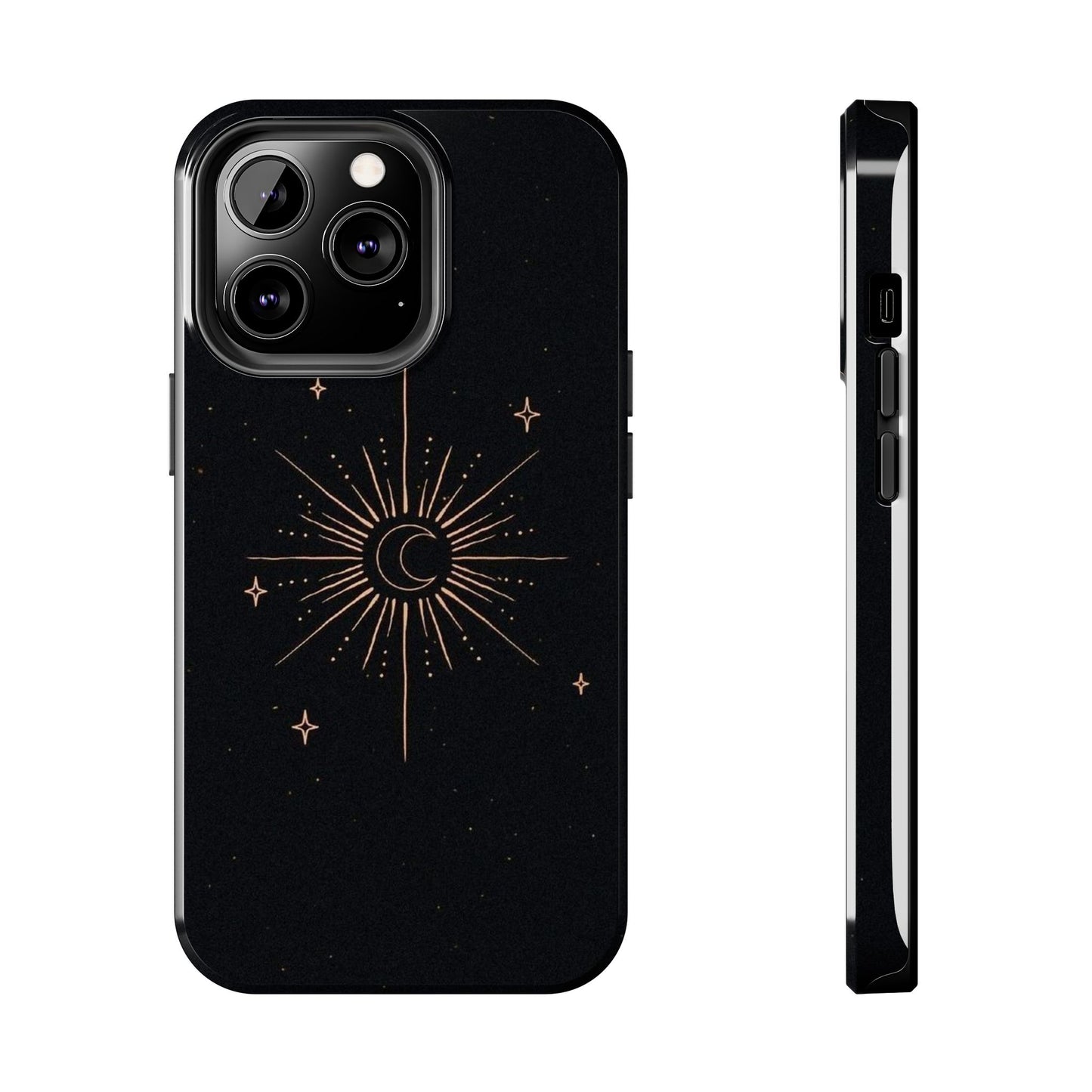 Golden Stars iPhone Case