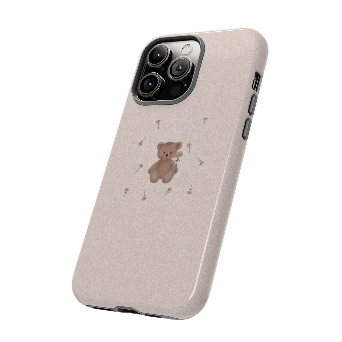 Teddy Floral iPhone Case