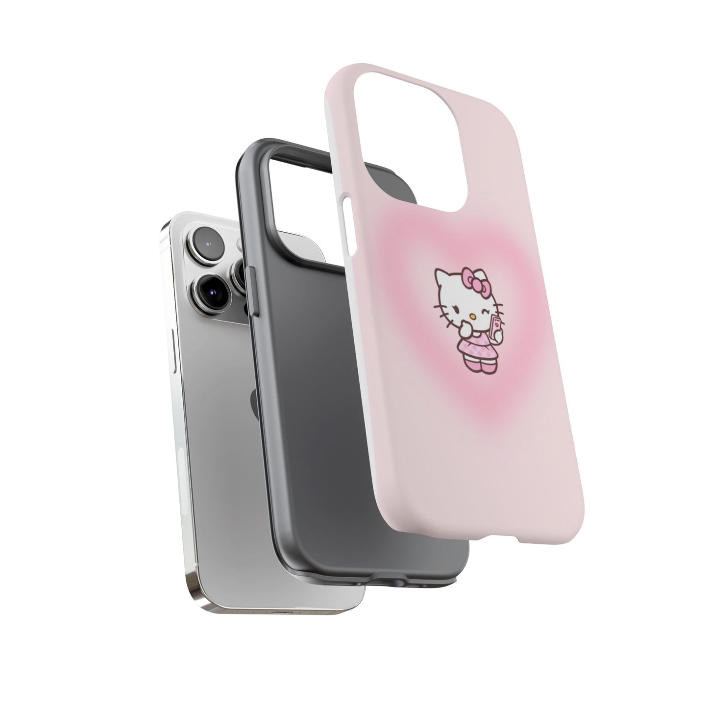 Hello Kitty Heart Aura Phone Case