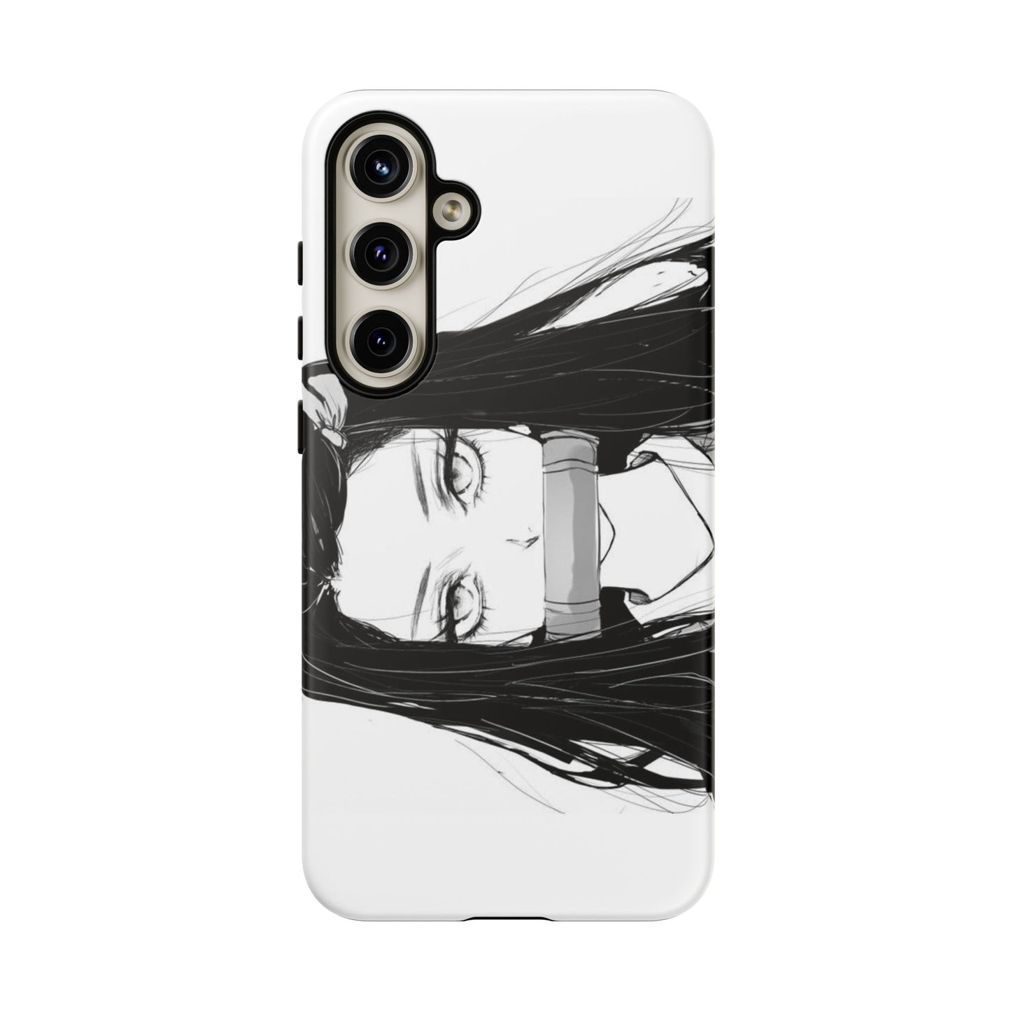 White Nezuko Kamado Clipart Phone Case