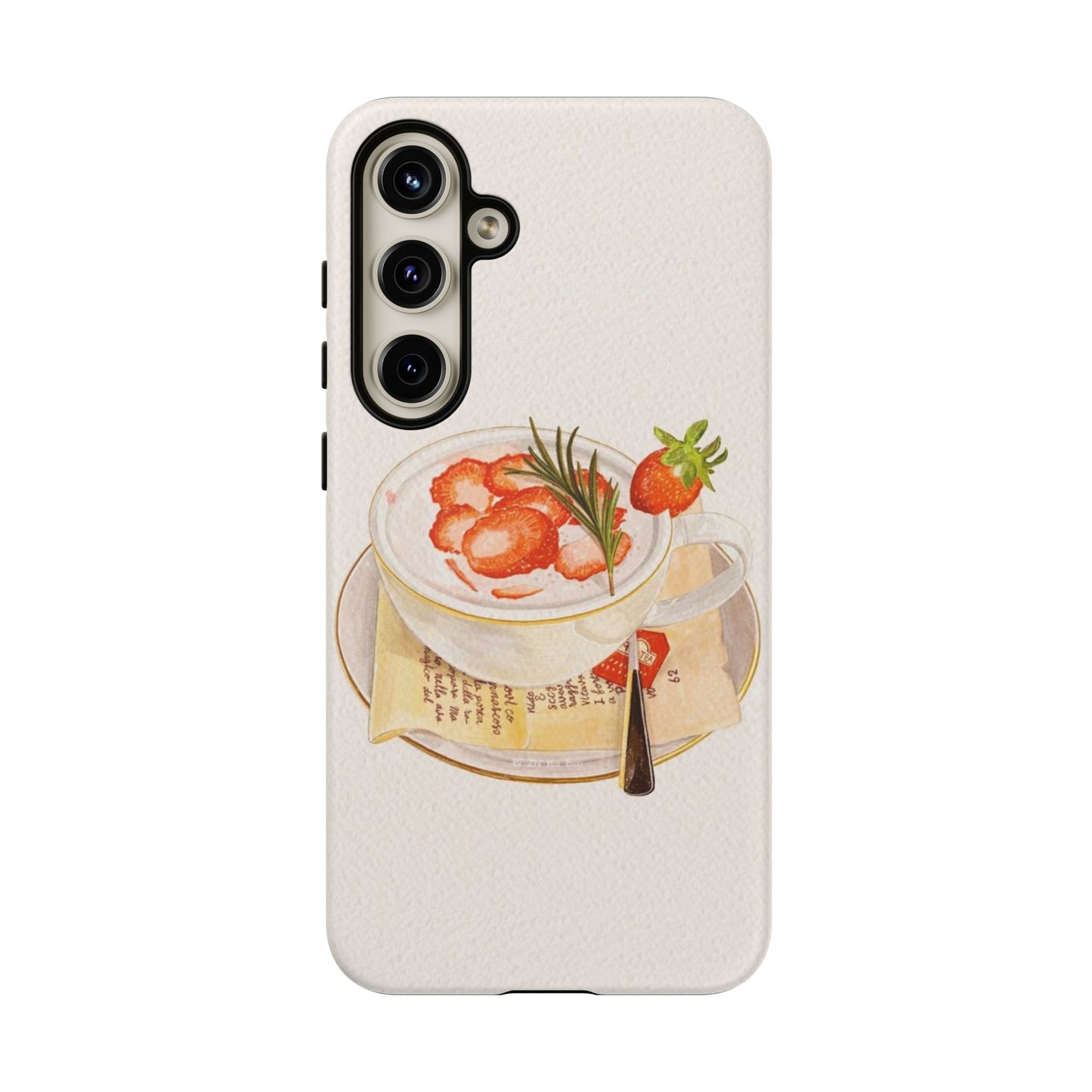 Strawberry Cream iPhone Case