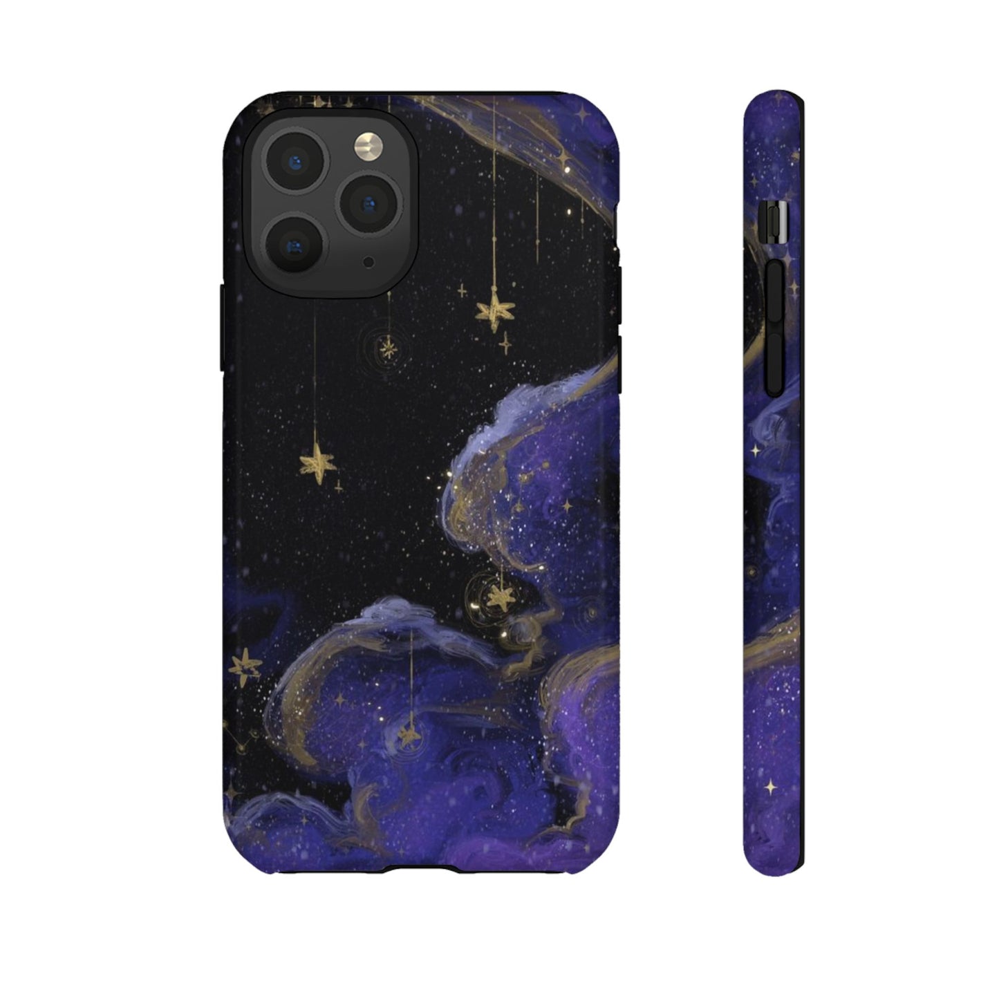 Cloudy Stars iPhone Case