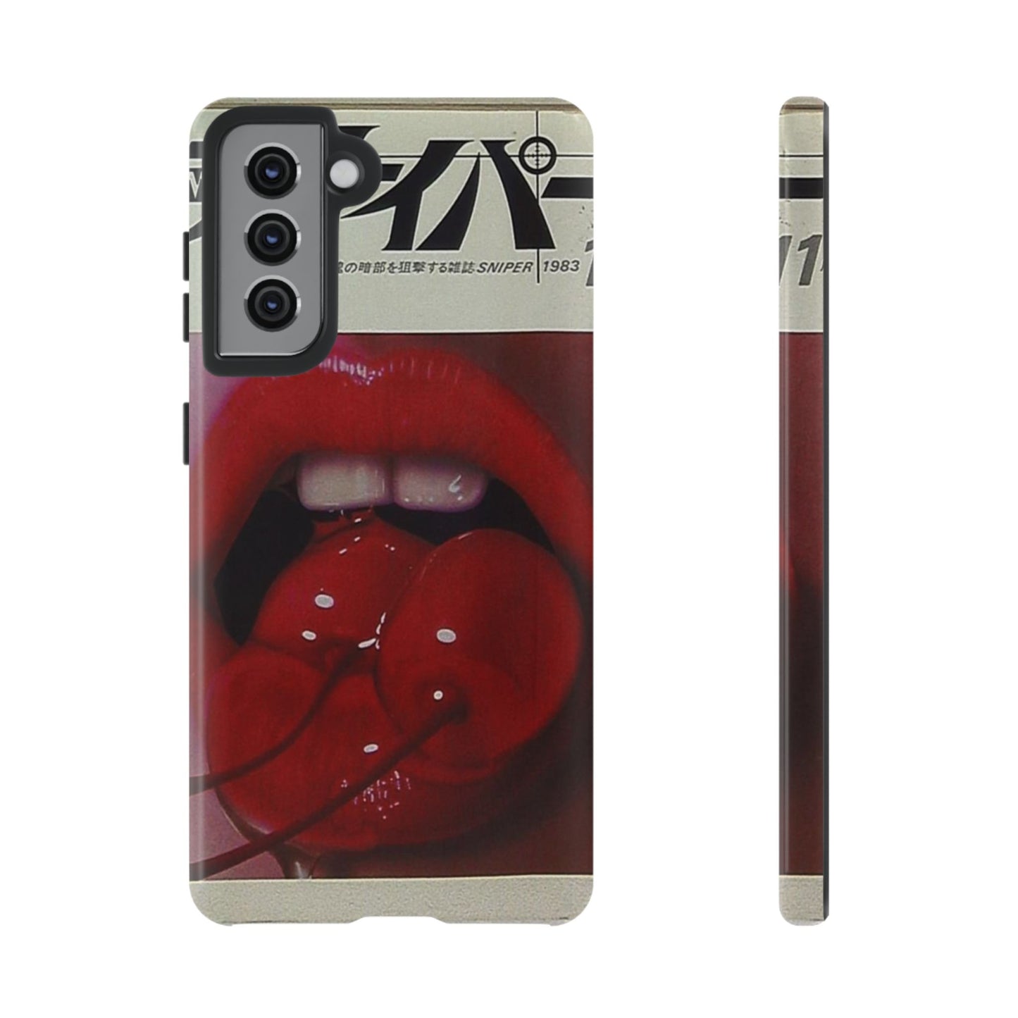 Cherry Lips iPhone Case