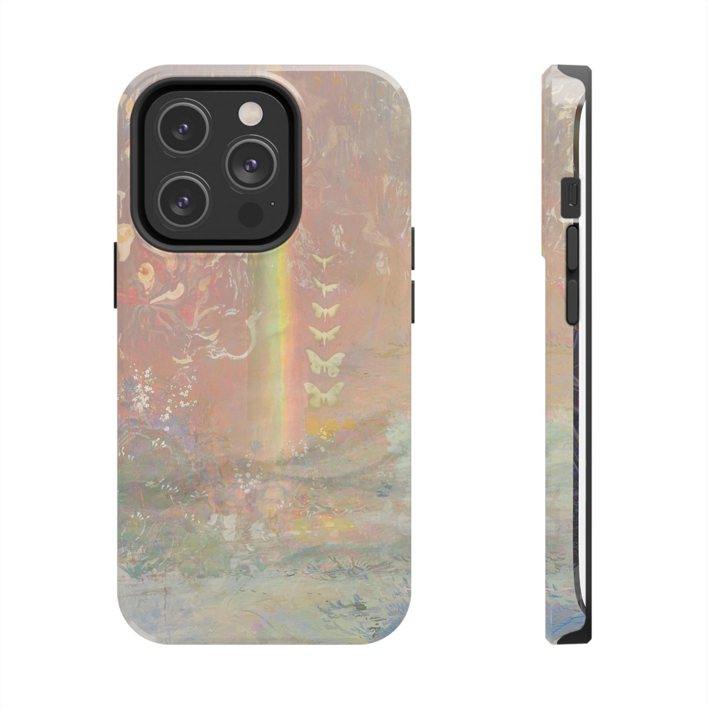 Rainbow Light Painting iPhone Case