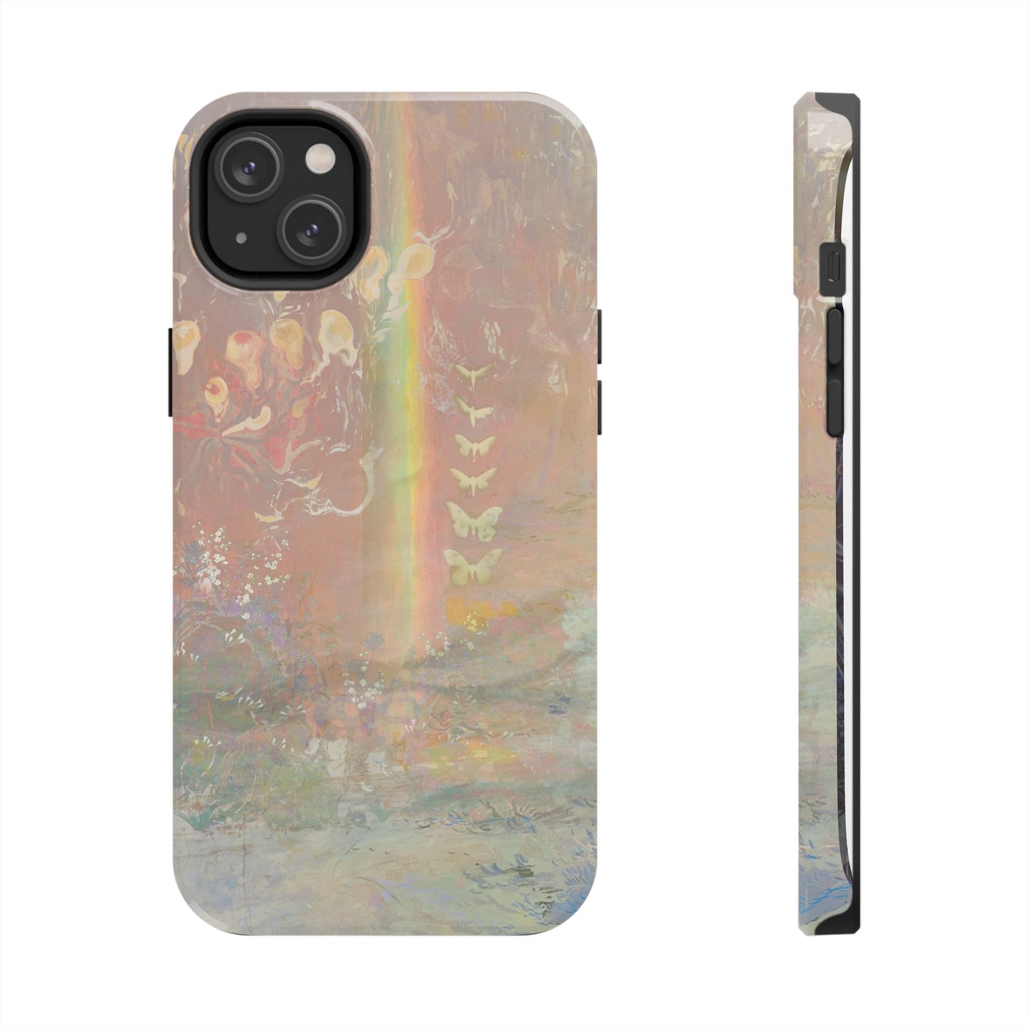 Rainbow Light Painting iPhone Case