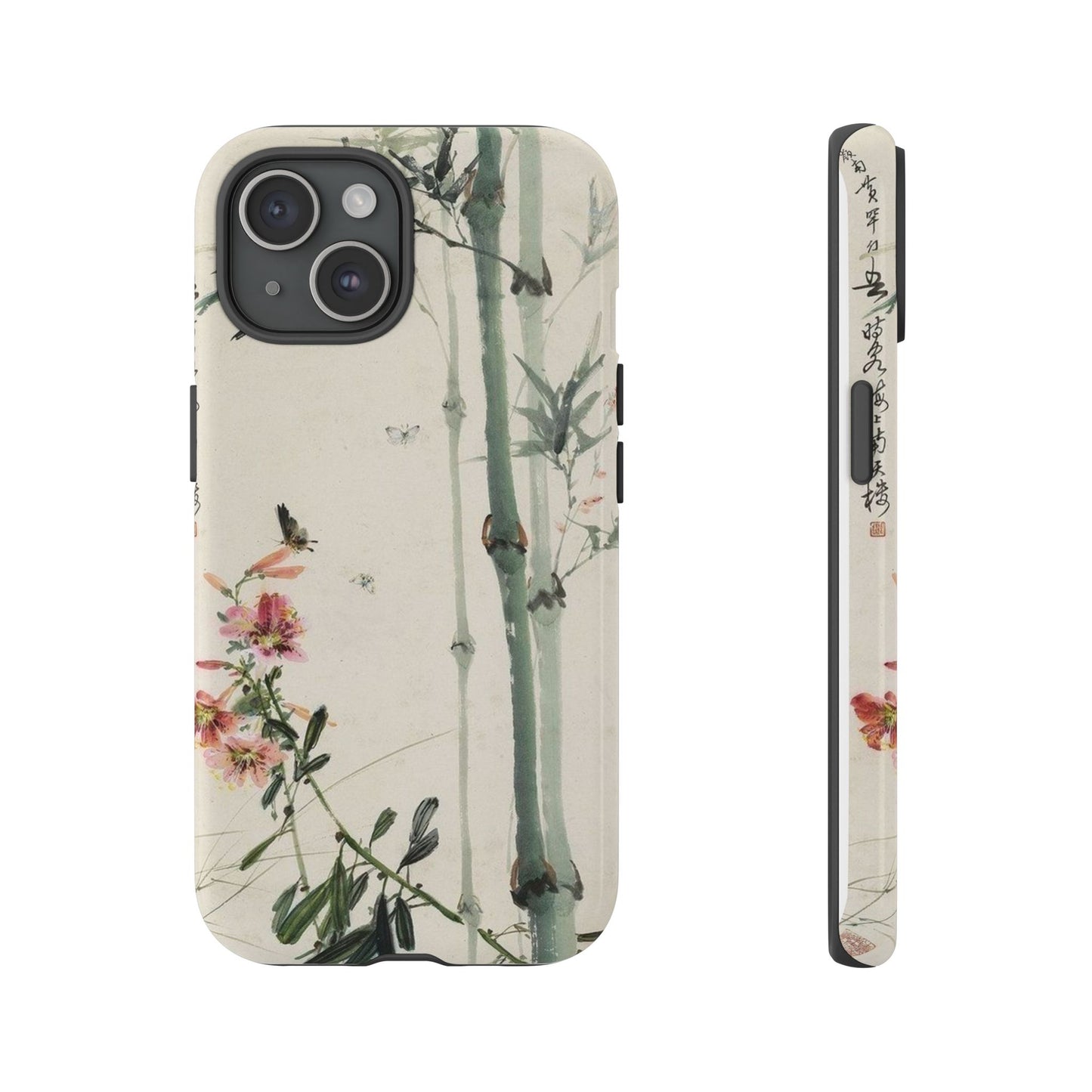 Bamboo Painting iPhone Case