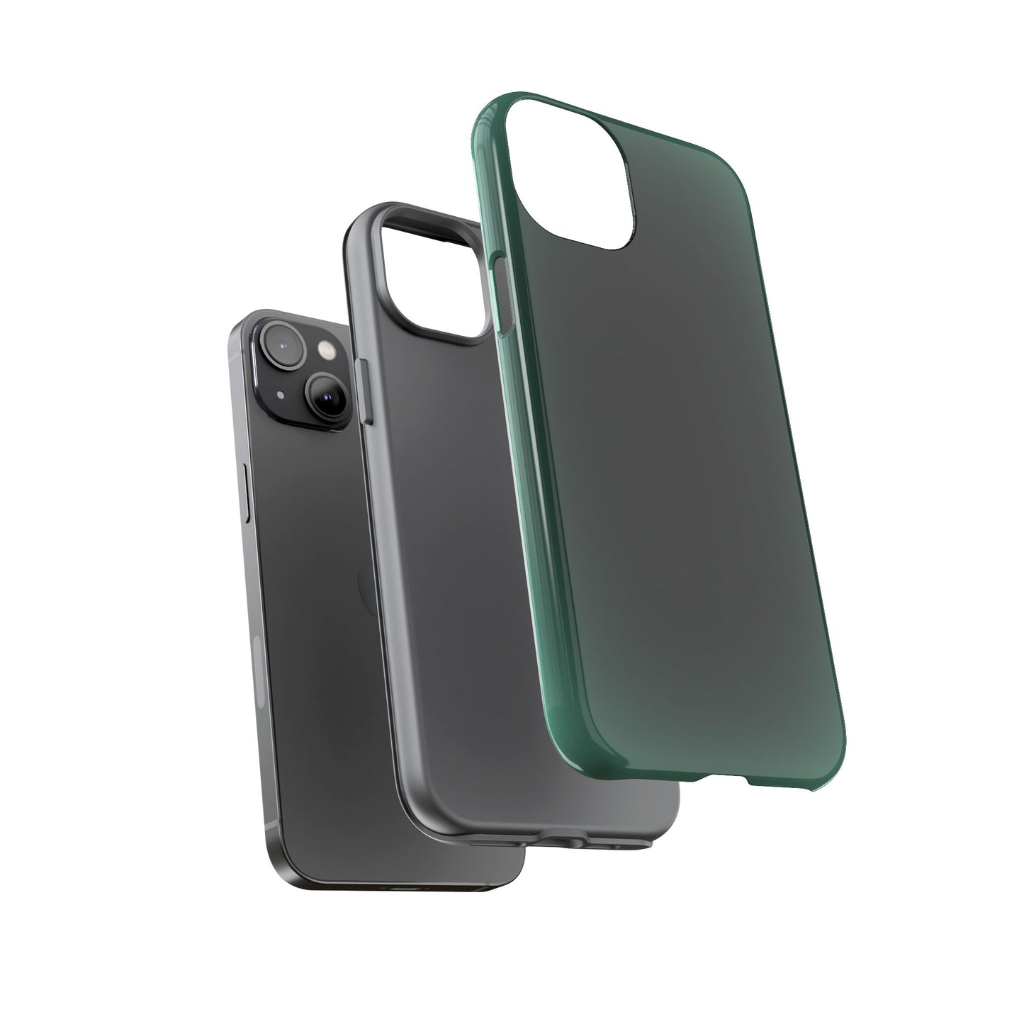 Midnight Green Aura Phone Case