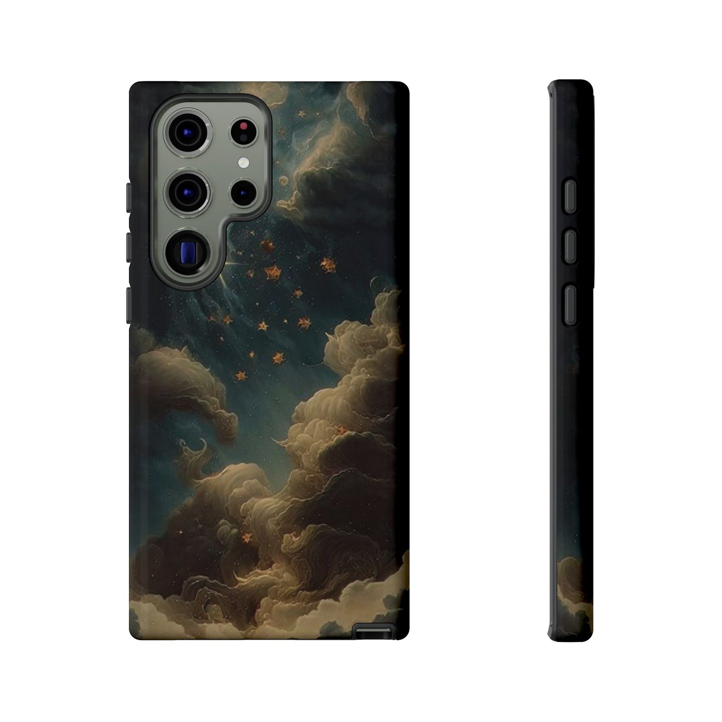 Cloudy Stars iPhone Case