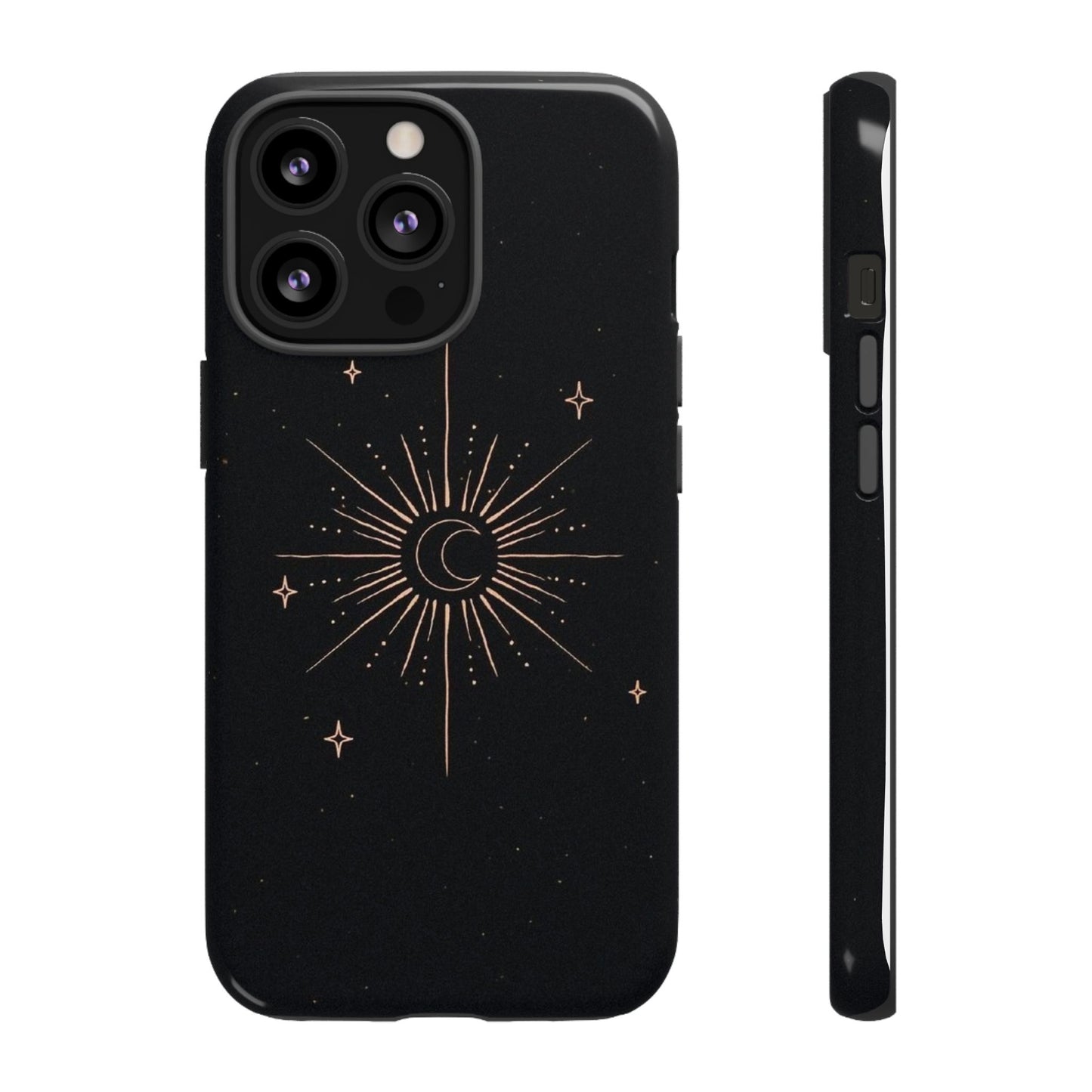 Golden Stars iPhone Case