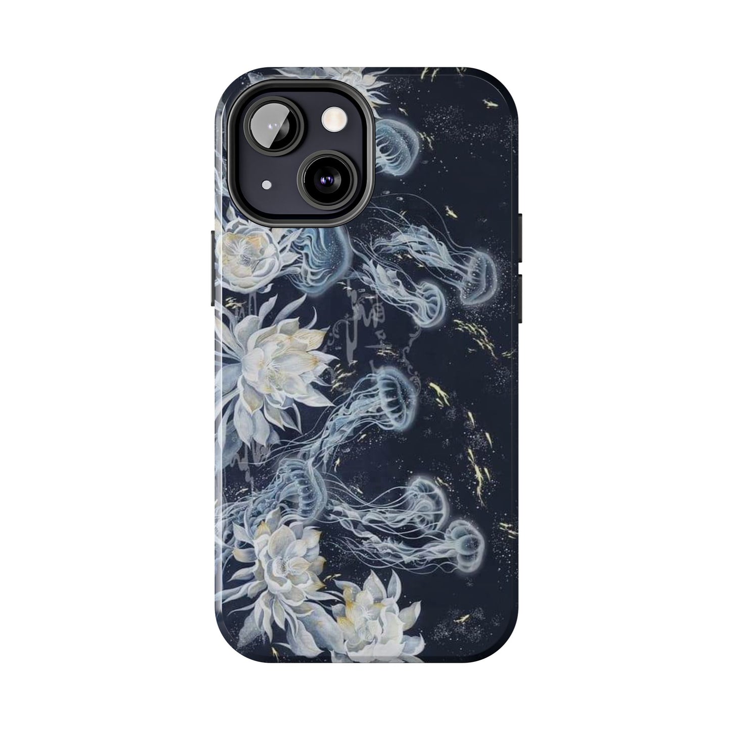 Jellyfish &Lily iPhone Case