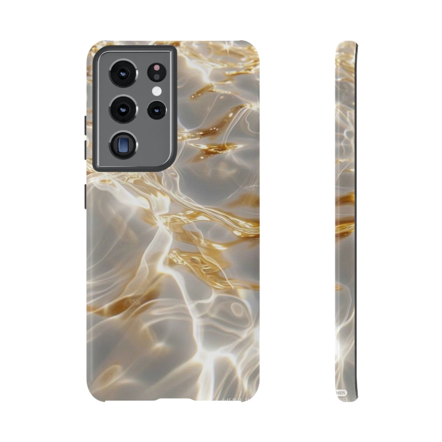 Golden Wave iPhone Case