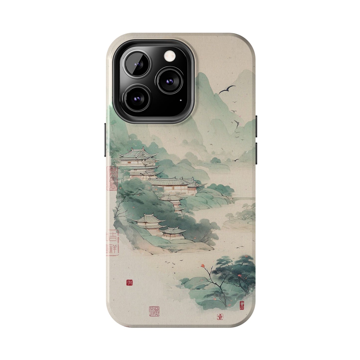 Mountain Village iPhone Case