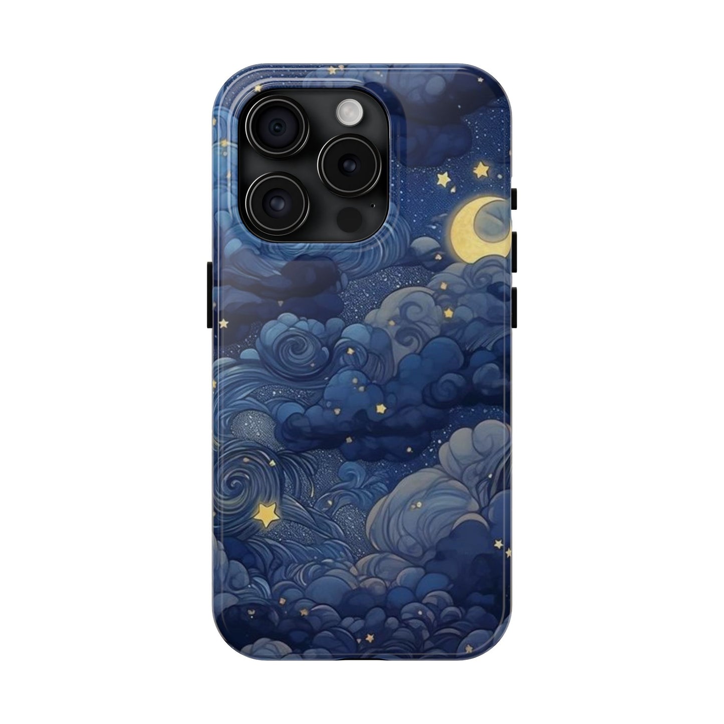 Moonlit Clouds iPhone Case