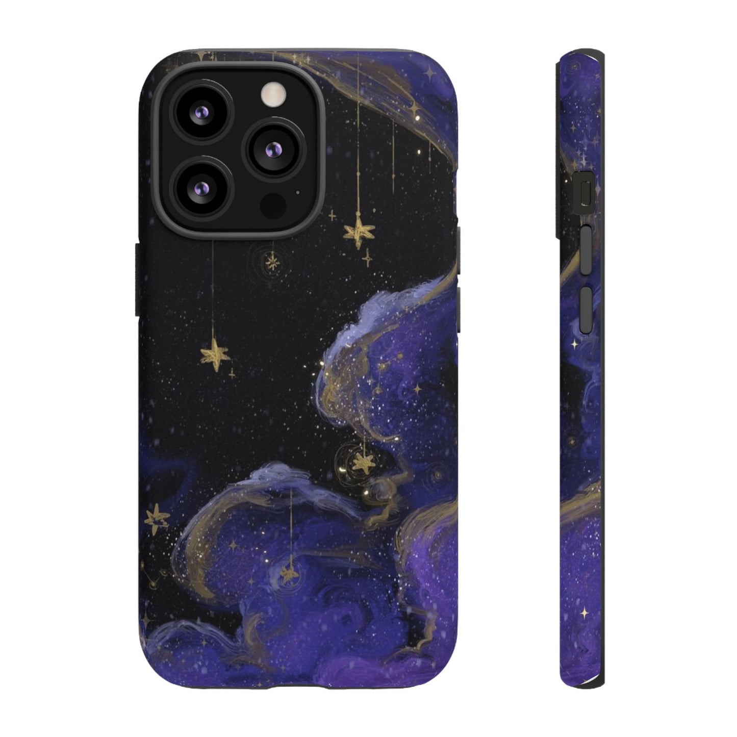 Cloudy Stars iPhone Case