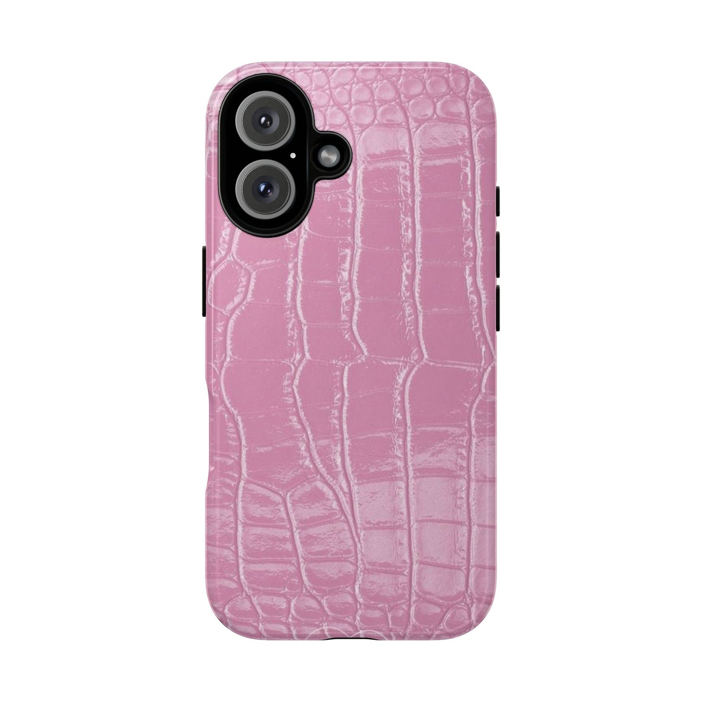 Pink Leather iPhone Case