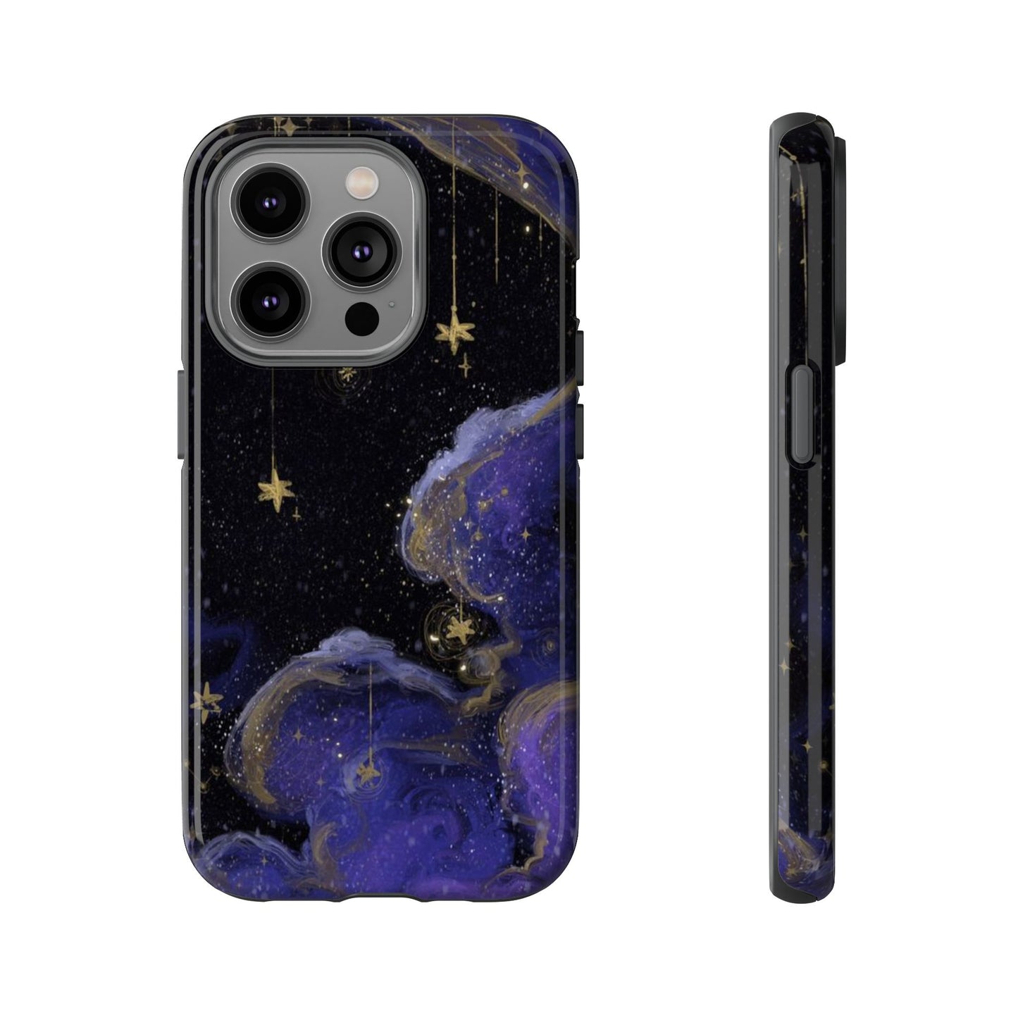 Cloudy Stars iPhone Case