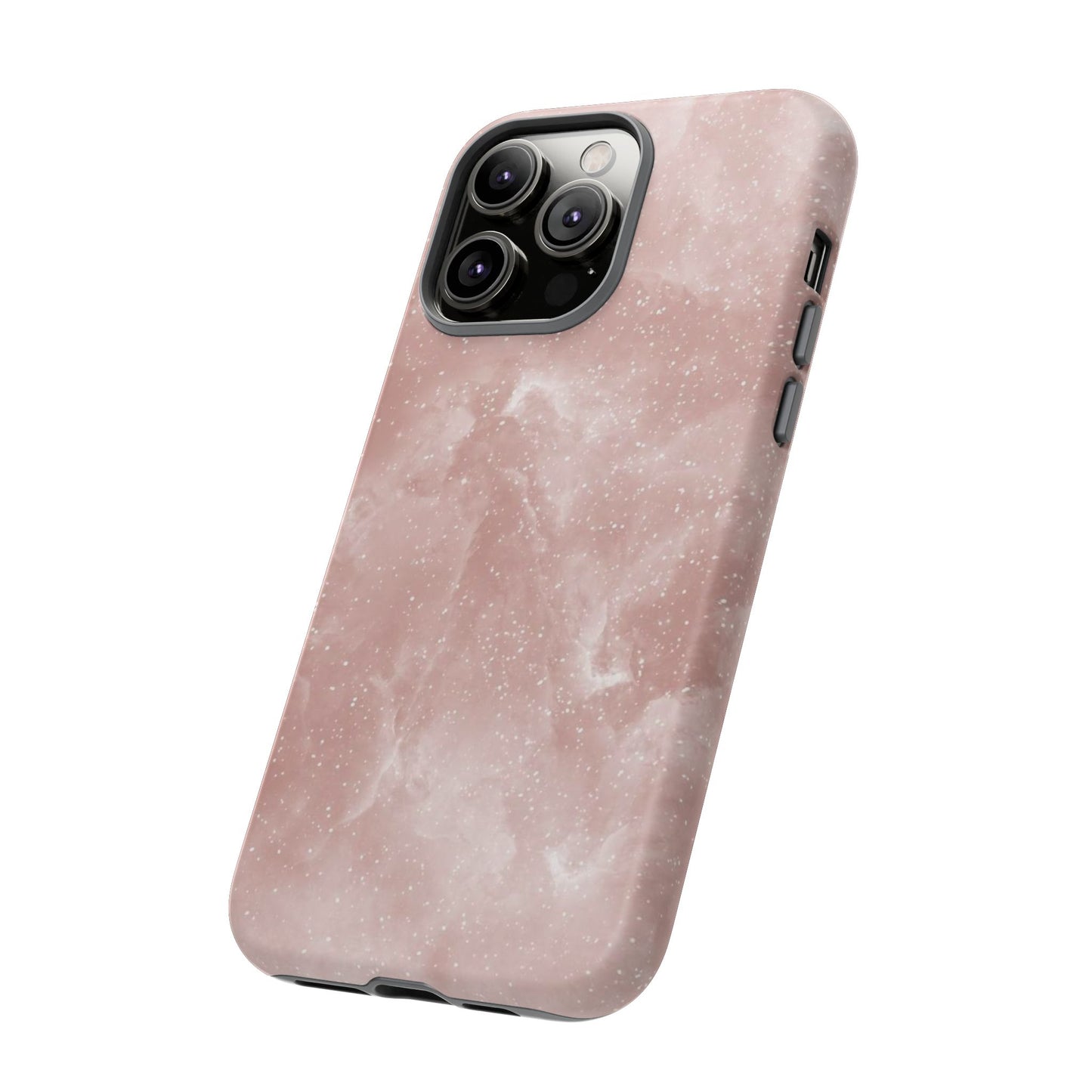 Rose Quartz Glitter iPhone Case