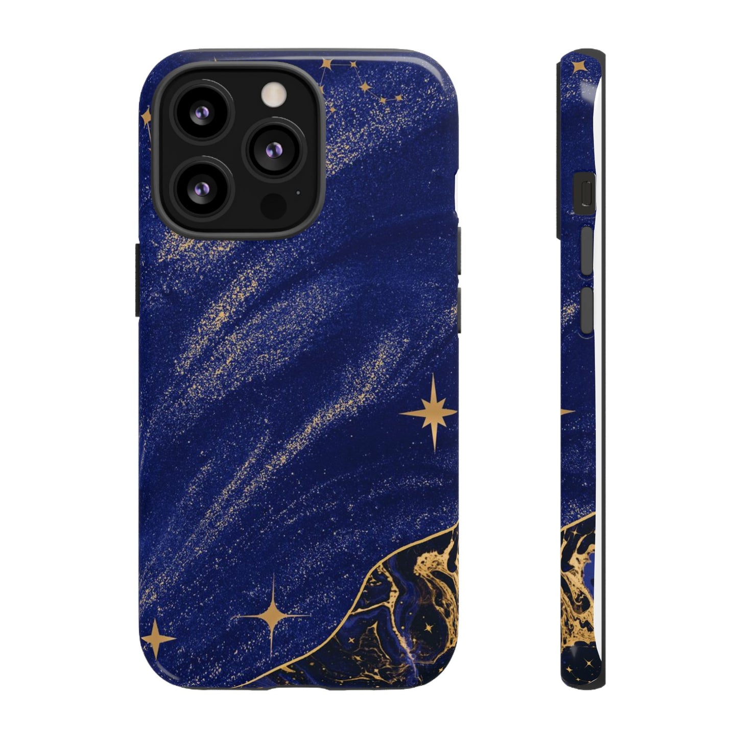 Midnight Blues iPhone Case