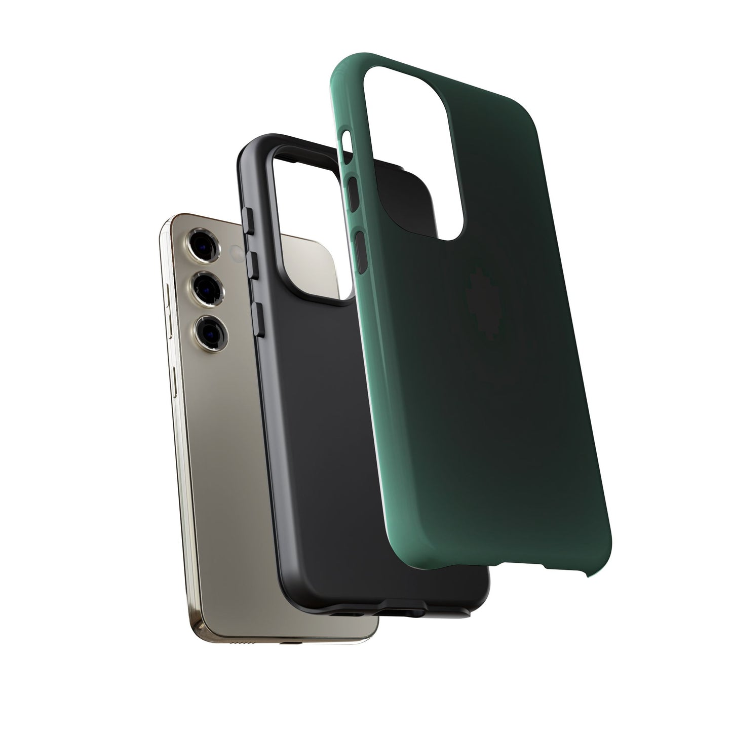 Midnight Green Aura Phone Case